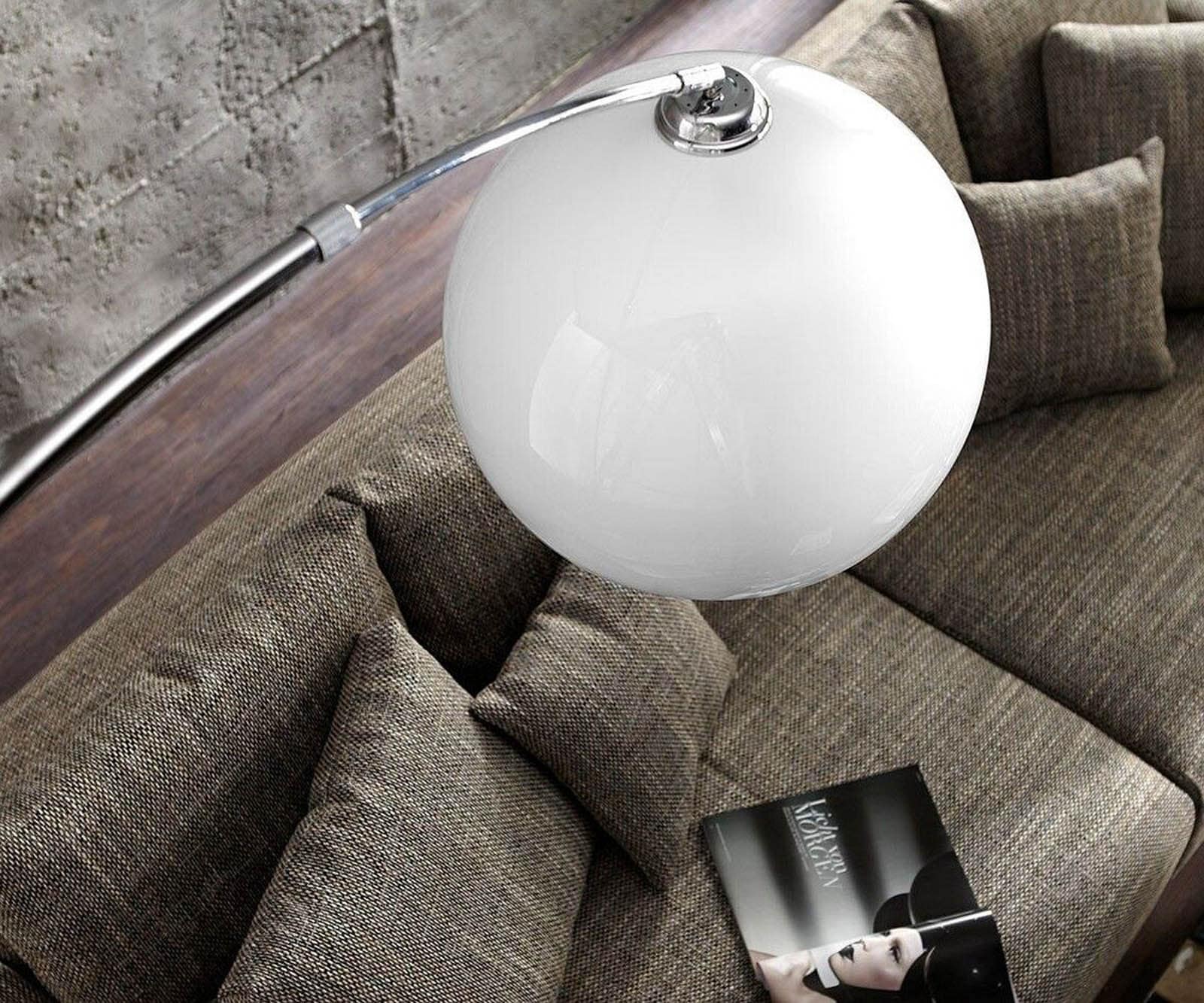 Lampe Big-Deal éco lounge arc marbre blanc réglable  3 Lampe Big-Deal éco lounge arc marbre blanc réglable  3