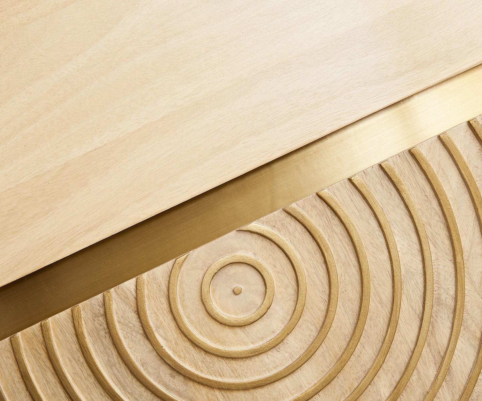 Meuble-TV Budaya 175 cm en bois de manguier naturel 2 portes  2 Meuble-TV Budaya 175 cm en bois de manguier naturel 2 portes  2