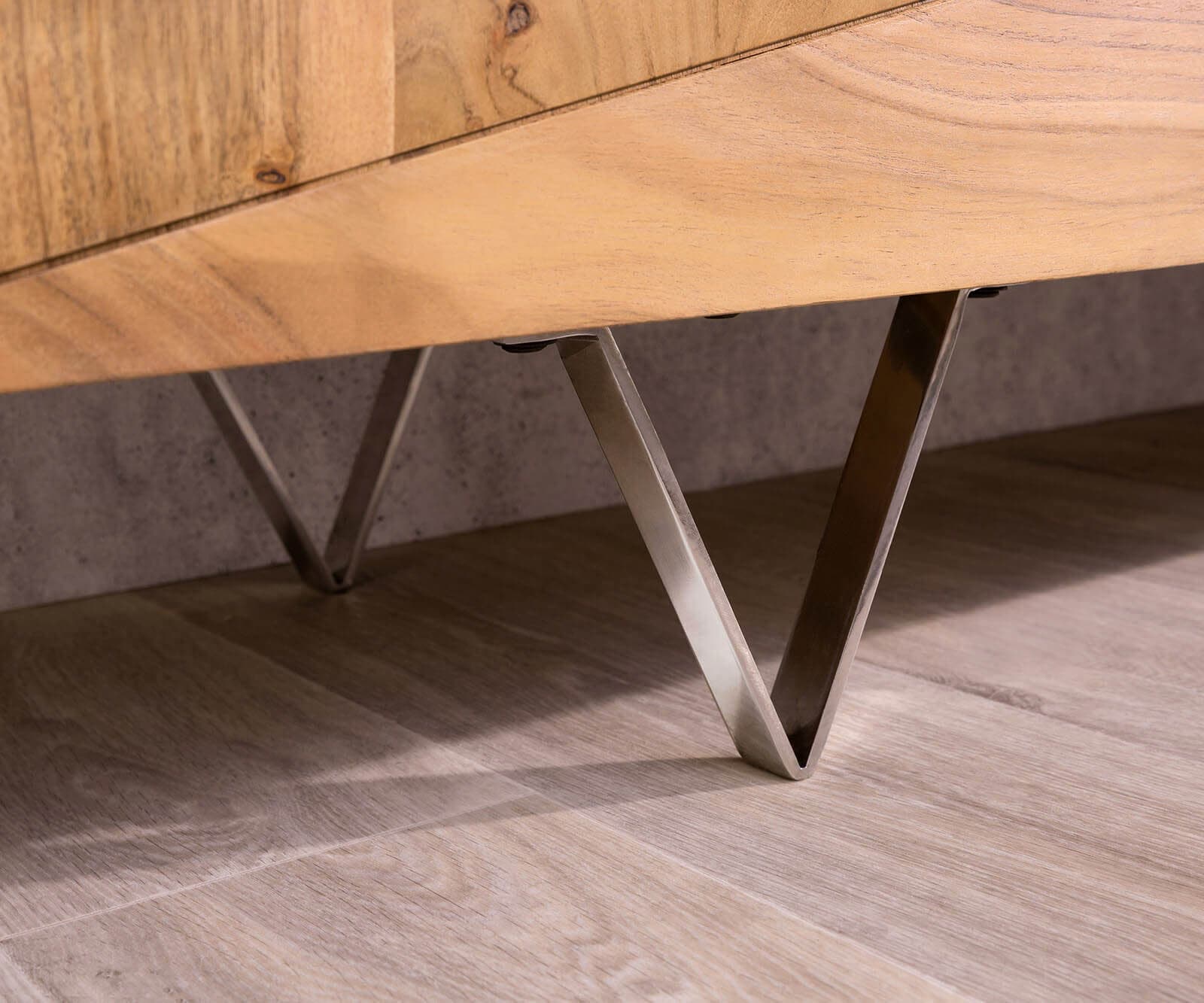 Buffet-bas-design Wyatt 175 cm Acacia Nature 1 abattant 6 Buffet-bas-design Wyatt 175 cm Acacia Nature 1 abattant 6