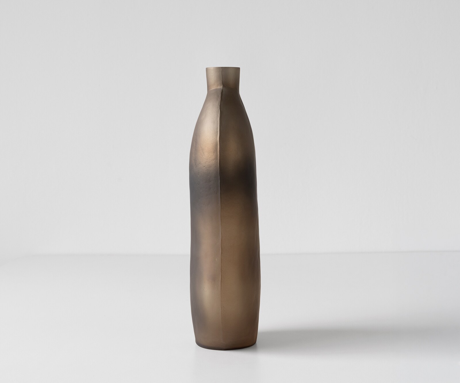 Vase Mireva l18 x P11 x H41 cm Verre Aurum Soufflé à la bouche 3