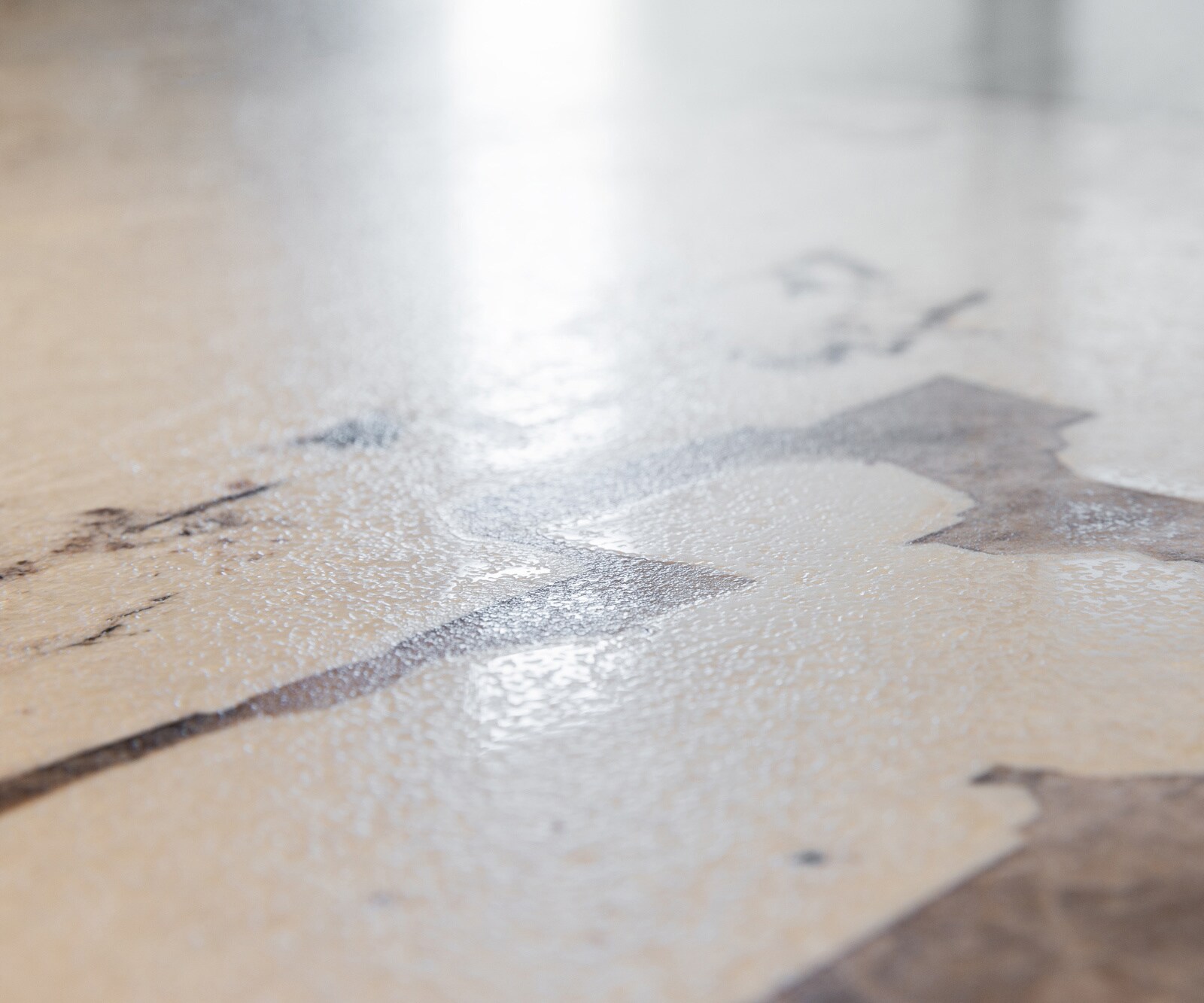 Table à manger Edge ovalee 220x120 céramique Iris FMG Patagonia Lappato Troa métal effet finition titanee 5