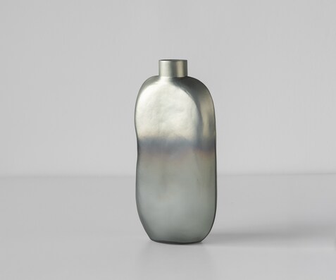 Vase Mireva l17 x P9 x H33 cm Verre Aurora Soufflé à la bouche