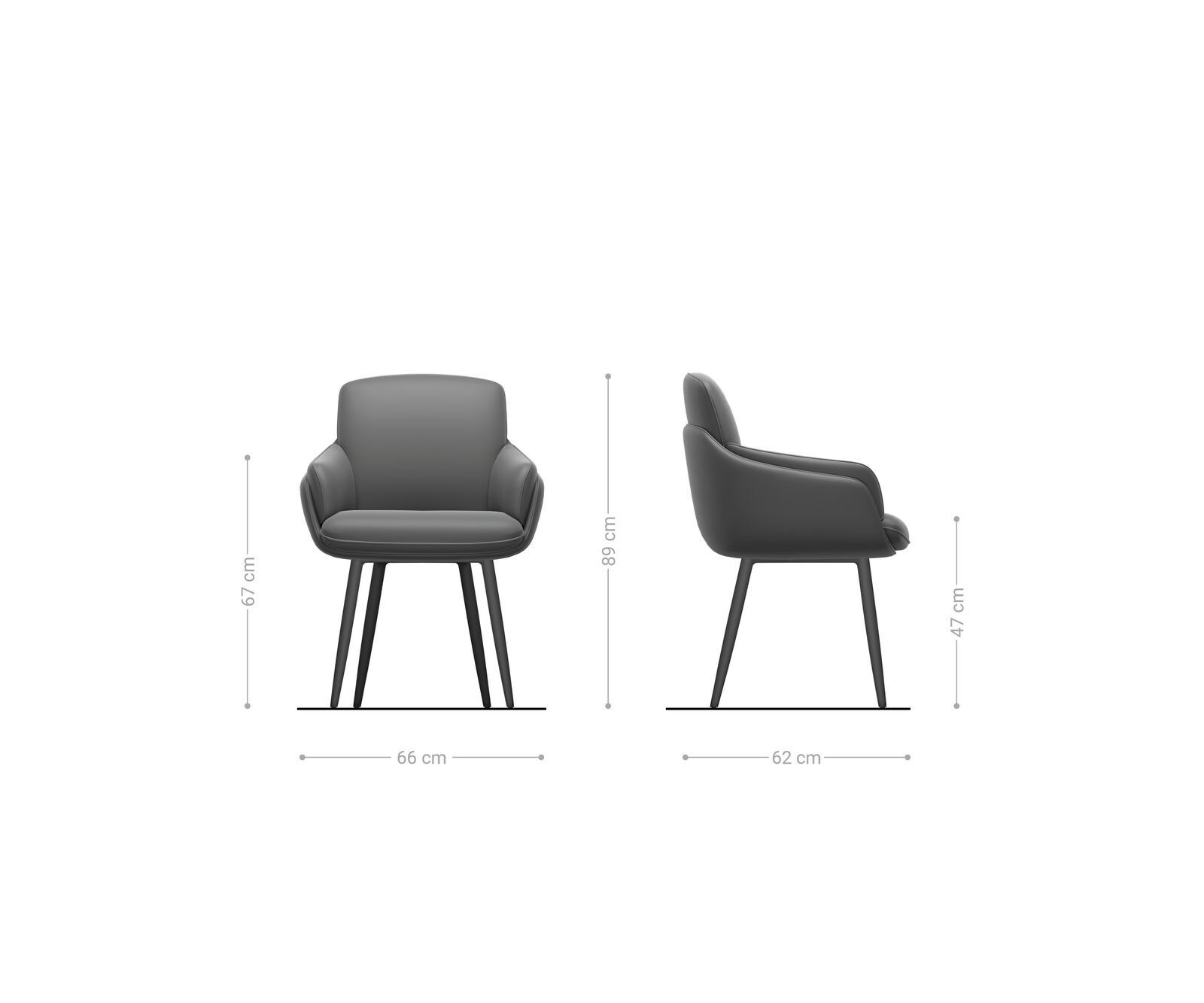 Chaise-de-salle-à-manger Luan-Flex avec accoudoirs chenille rouille 4 pieds coniques noir 5 Chaise-de-salle-à-manger Luan-Flex avec accoudoirs chenille rouille 4 pieds coniques noir 5