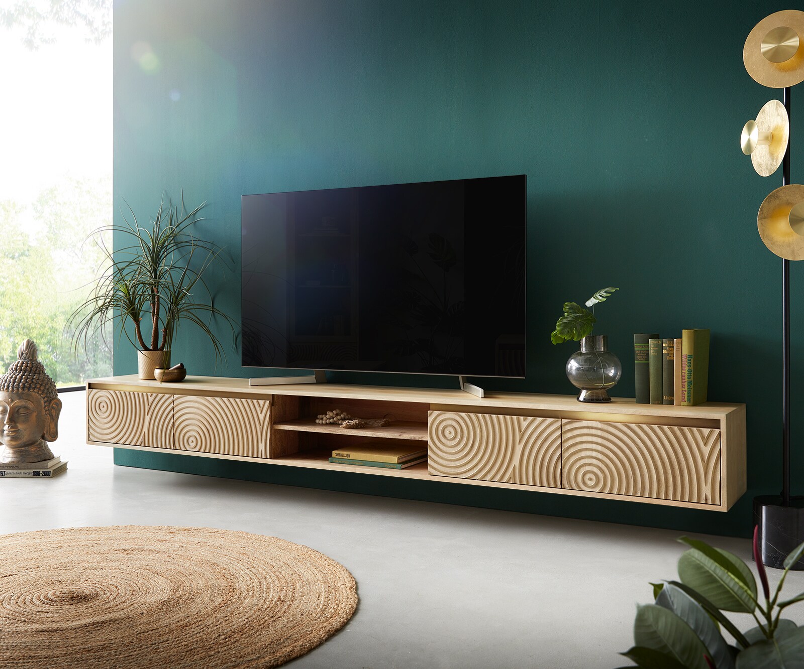 Meuble-TV Budaya Mango nature 3