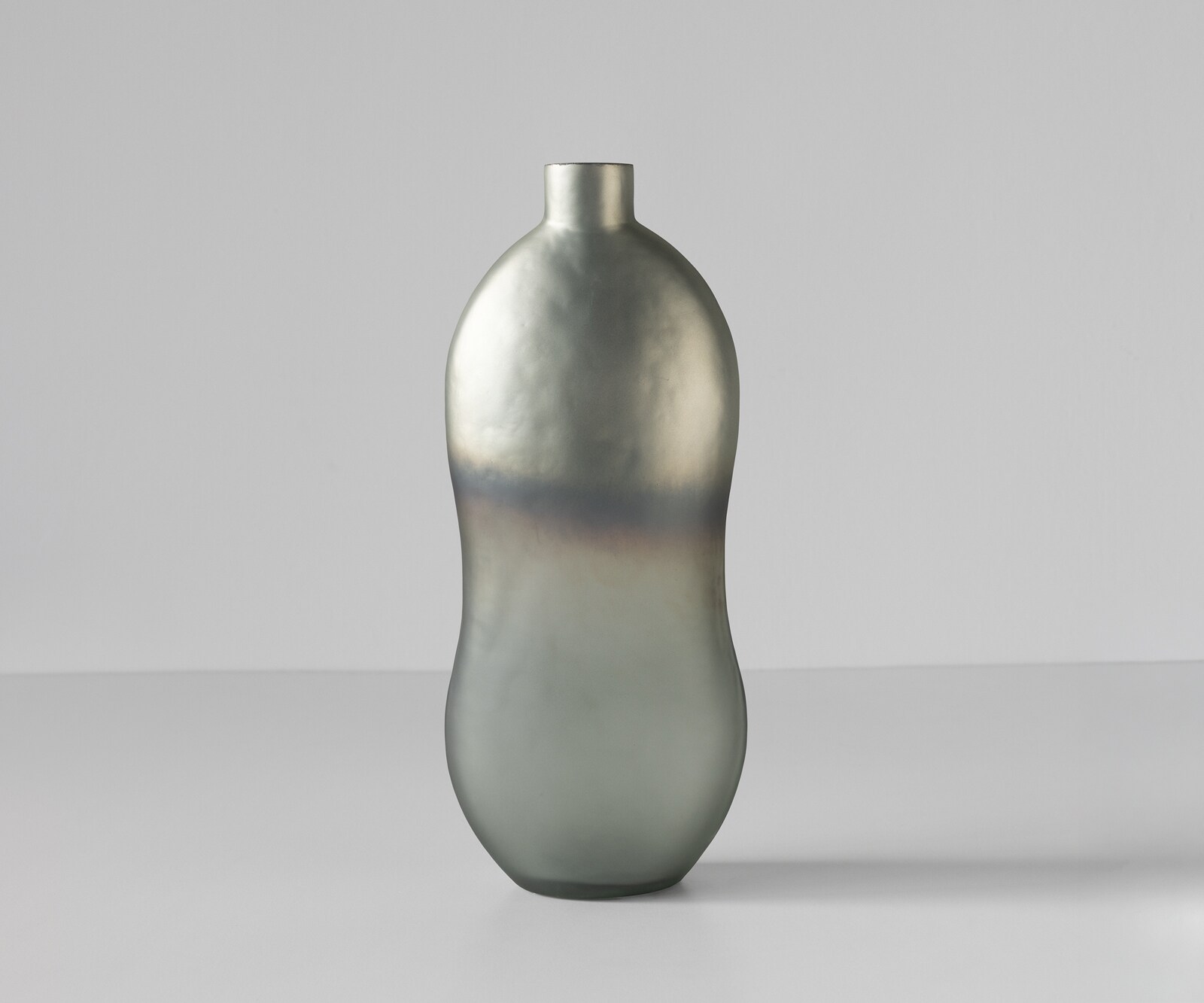 Vase Mireva l18 x P11 x H41 cm Verre Aurora Soufflé à la bouche 1