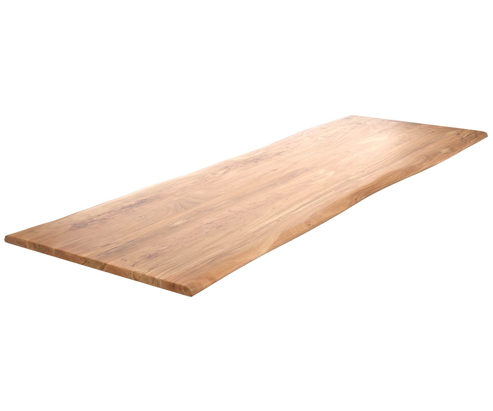 Plateau-de-table-à-manger Edge 300x100cm acacia nature Live-Edge