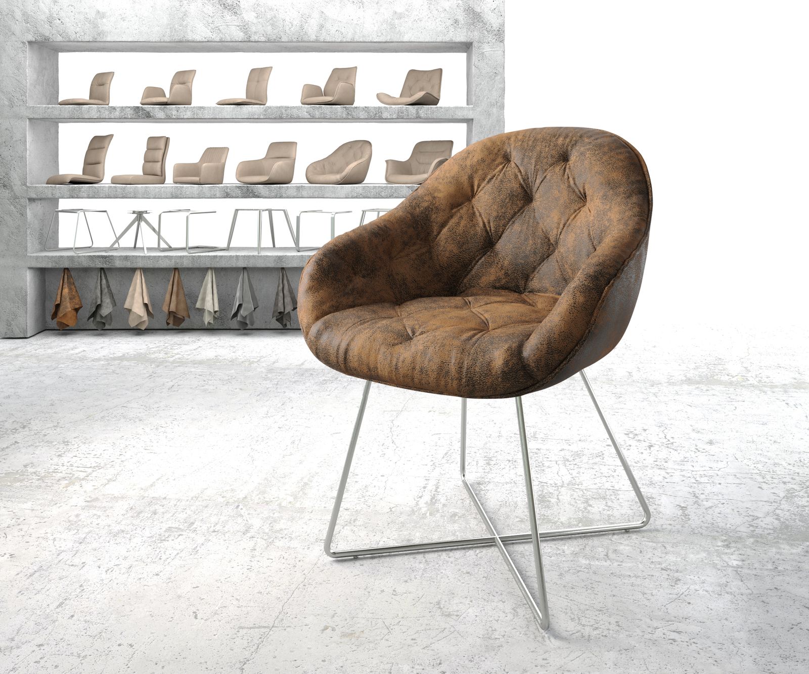 Fauteuil Gaio-Flex Chaise rembourrée 3