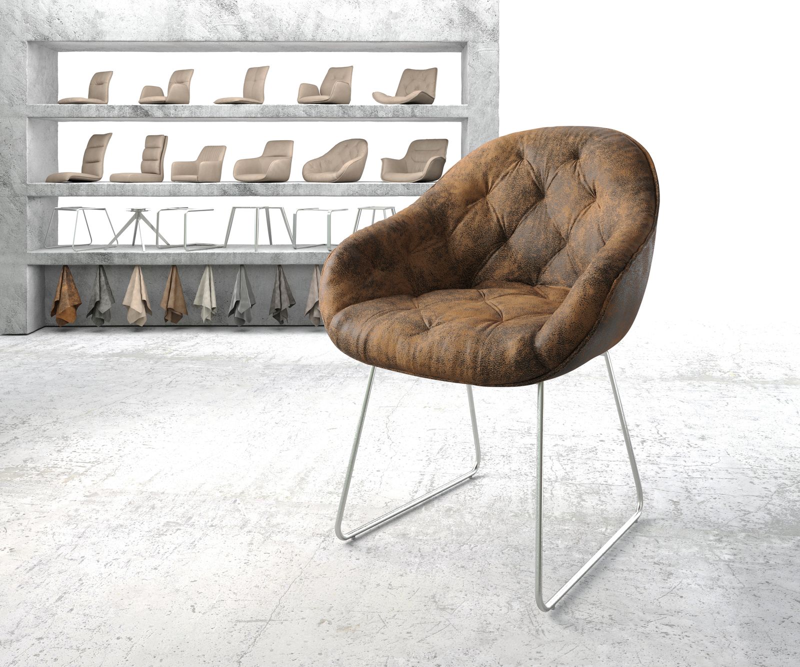 Fauteuil Gaio-Flex Chaise rembourrée 1