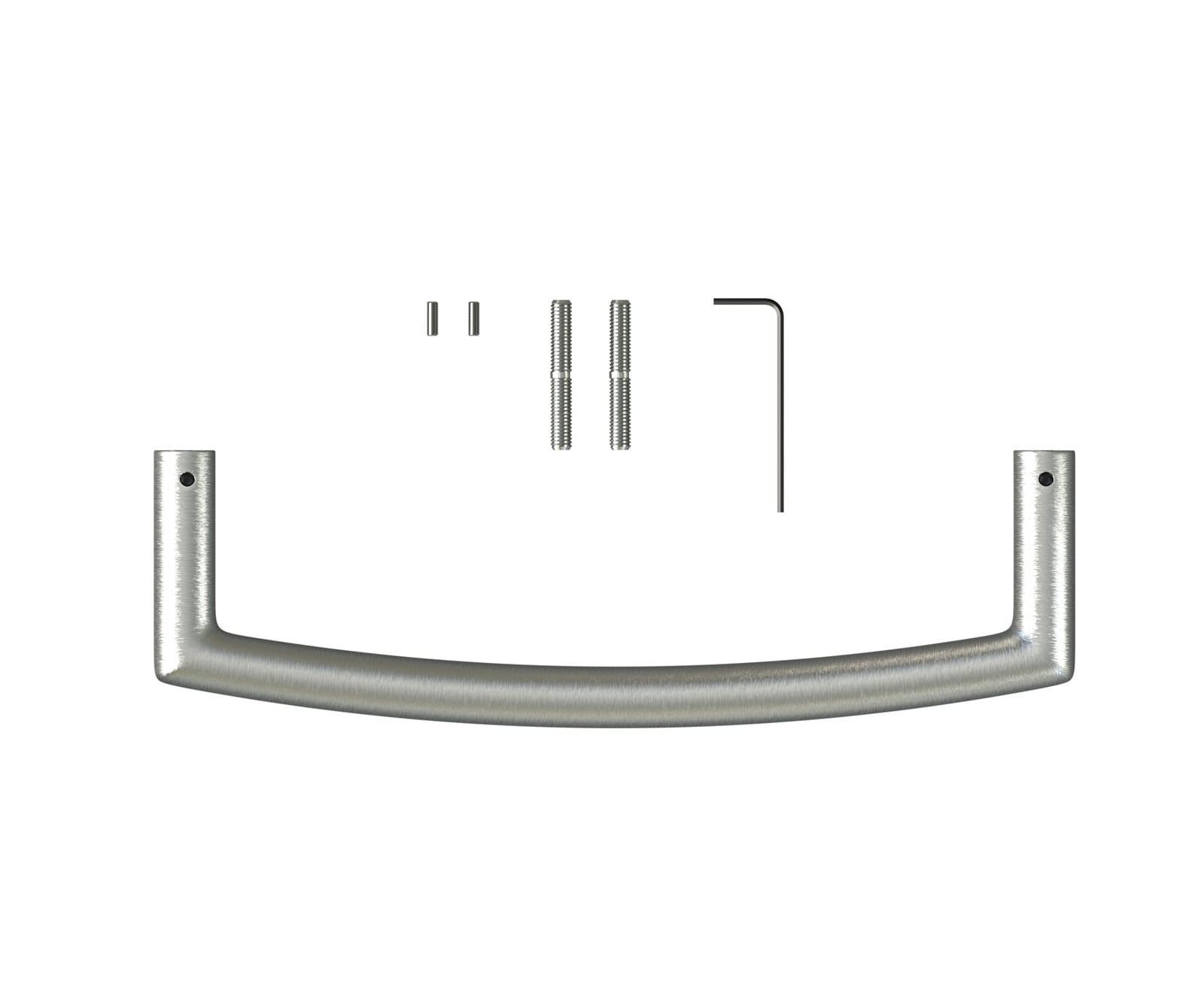 Poignée de chaise Flex-Large Acier inoxydable Argent 2 Poignée de chaise Flex-Large Acier inoxydable Argent 2