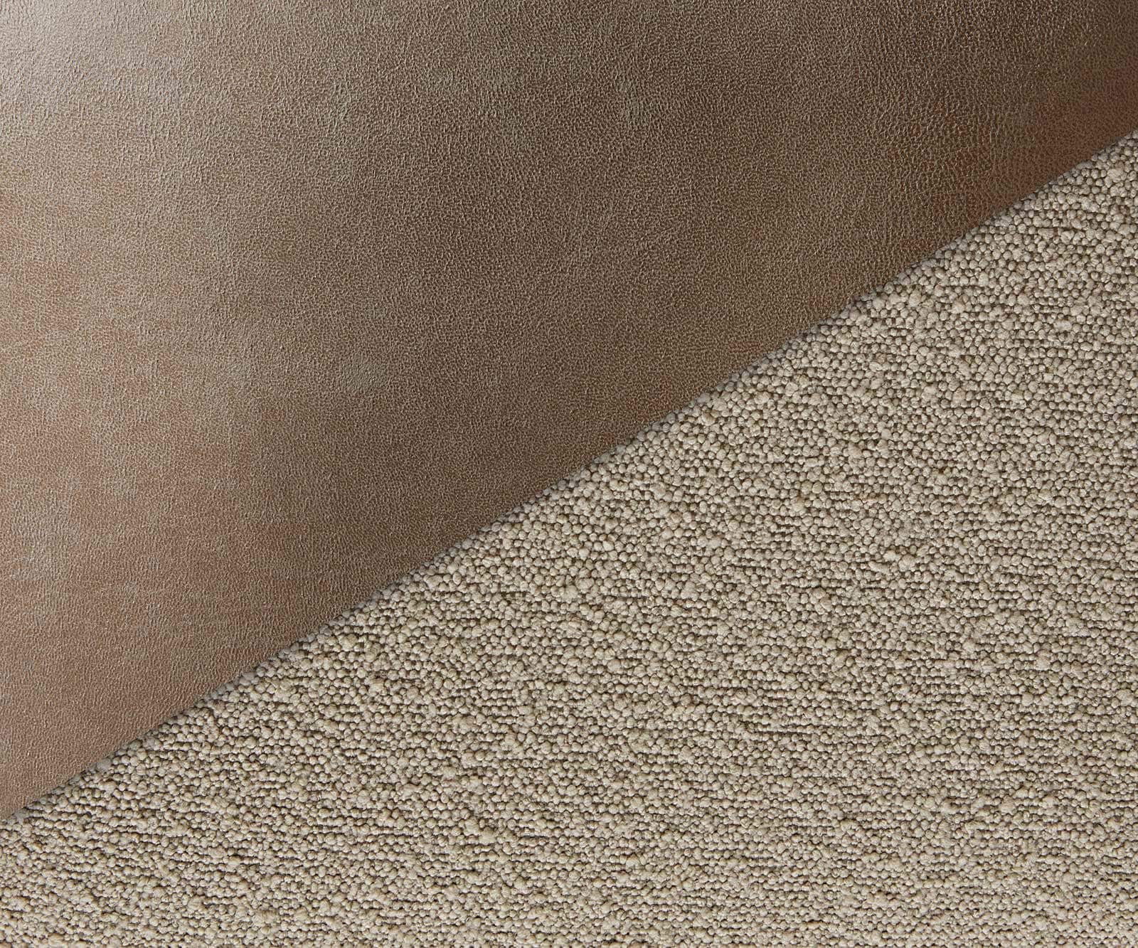 Cantilever Abelia-Flex avec accoudoirs tissu mixte couleur boue pied cantilever plat aspect titane 2 Cantilever Abelia-Flex avec accoudoirs tissu mixte couleur boue pied cantilever plat aspect titane 2