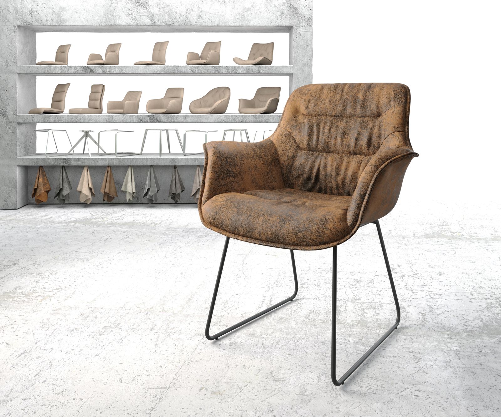 Fauteuil Kaira-Flex Chaise rembourrée 2