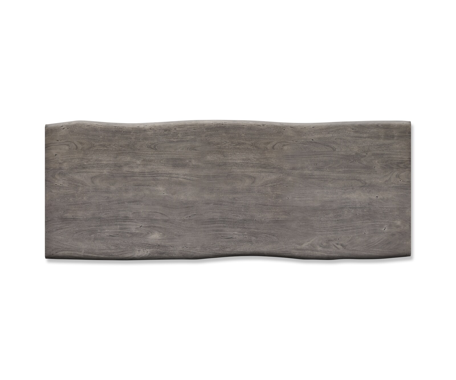Table-à-manger Edge 260x100 acacia platine métal incliné Live-Edge 3