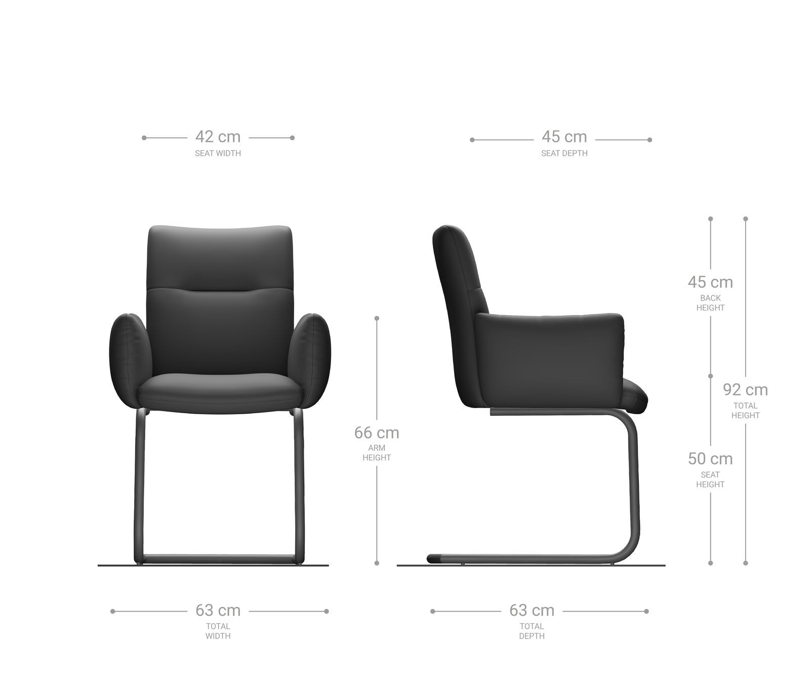 Cantilever Jova-Flex avec accoudoirs bouclé blanc pied cantilever rond acier inoxydable brossé ressorts ensachés 6 Cantilever Jova-Flex avec accoudoirs bouclé blanc pied cantilever rond acier inoxydable brossé ressorts ensachés 6