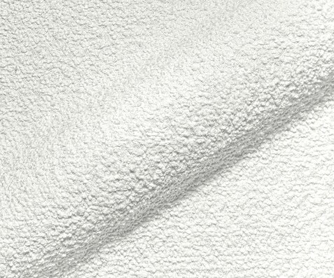 Échantillon de tissu Bouclé Crème - blanc