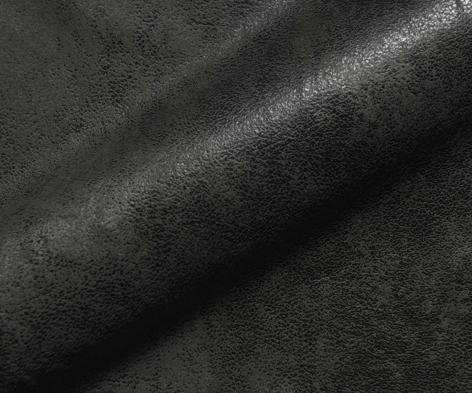 Lit à sommier tapissier Dream-Great Microfibre anthracite vintage 200x200 cm avec matelas à ressorts ensachés et surmatelas en mousse viscoélastique 2