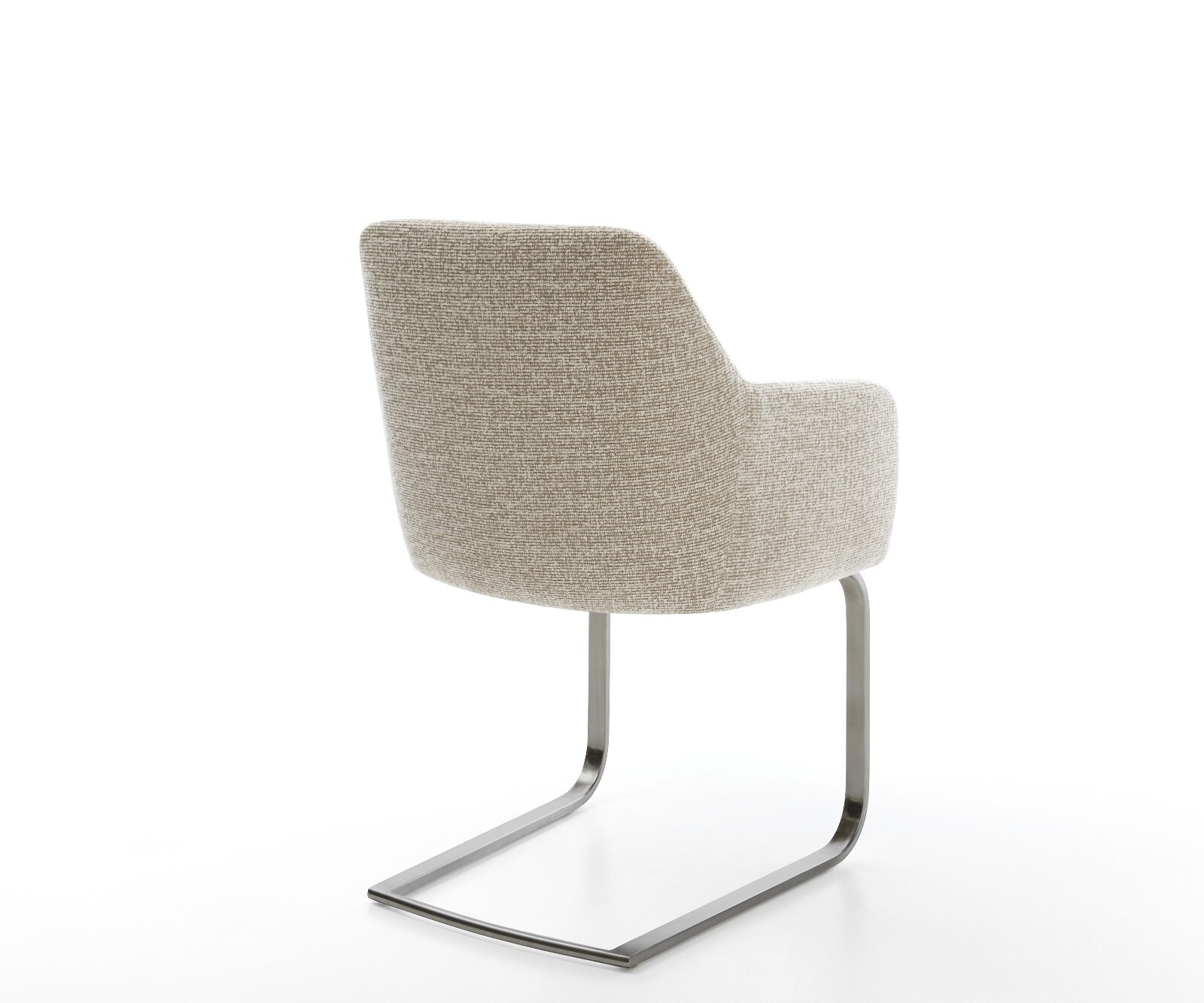 Cantilever Greg-Flex tissu tissé doux beige pied cantilever plat grafiete resorts ensachés 5