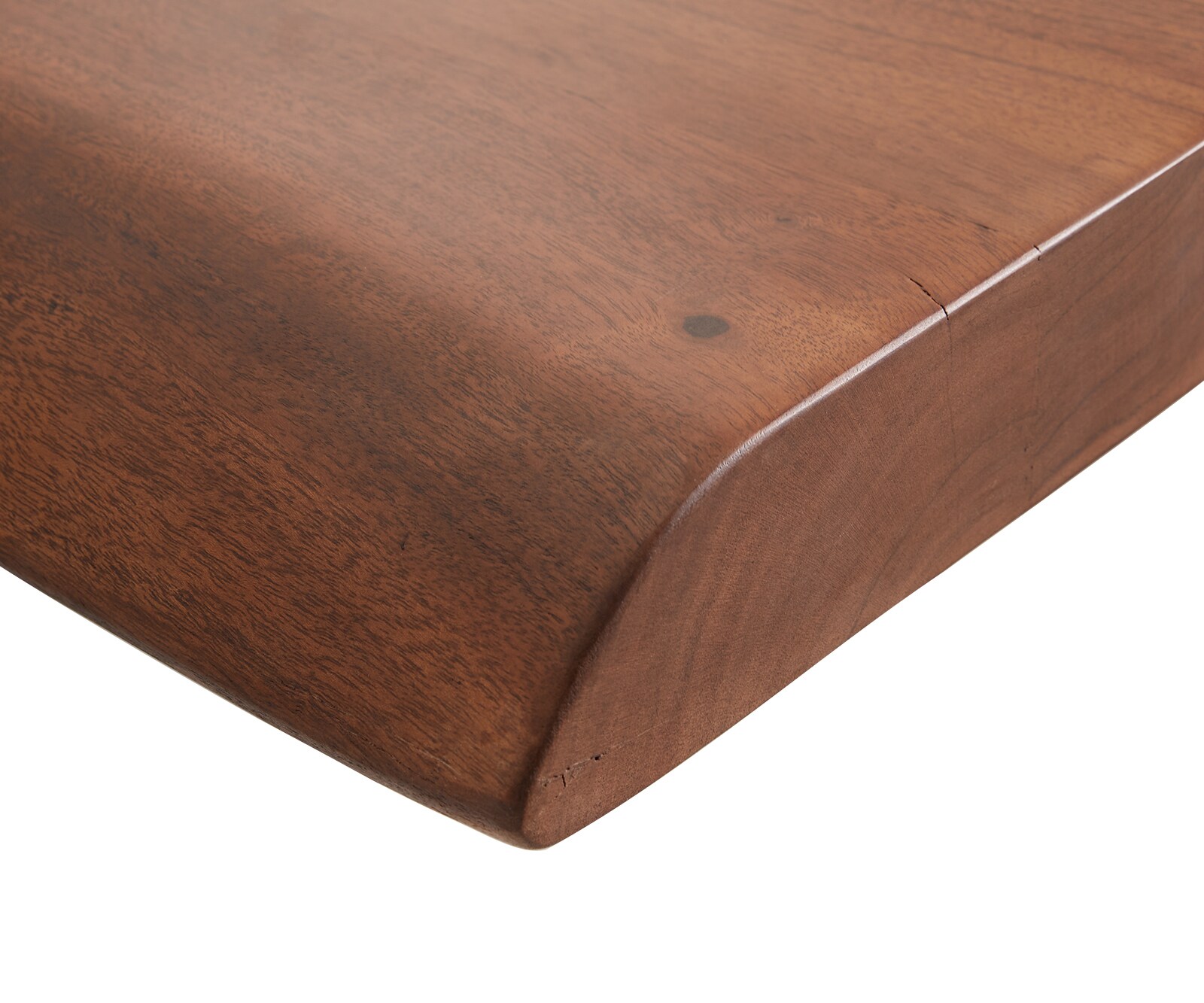 Plateau-de-table-à-manger Edge 200x100cm XL acacia marron Live-Edge 3