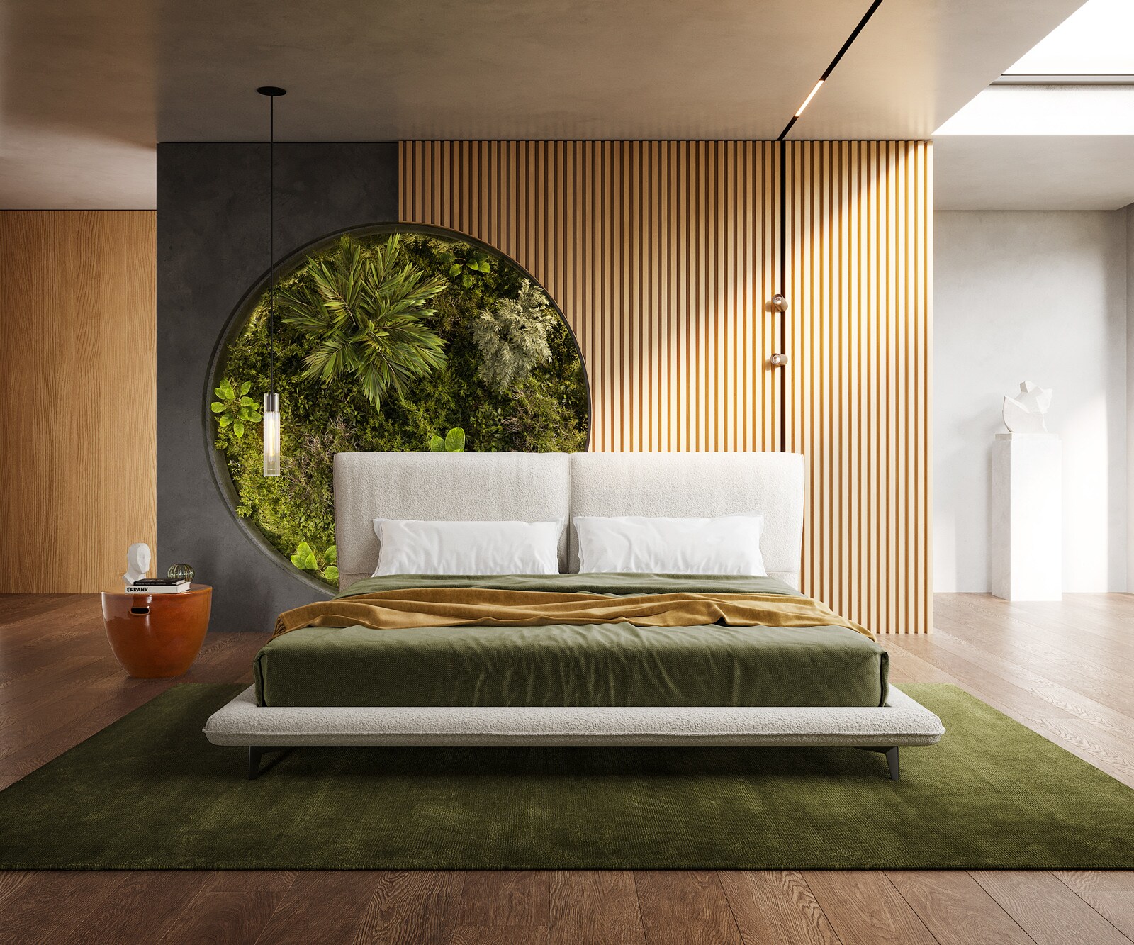 Sommier rembourré Cusino 180x200 cm Bouclé Crème-Blanc 1