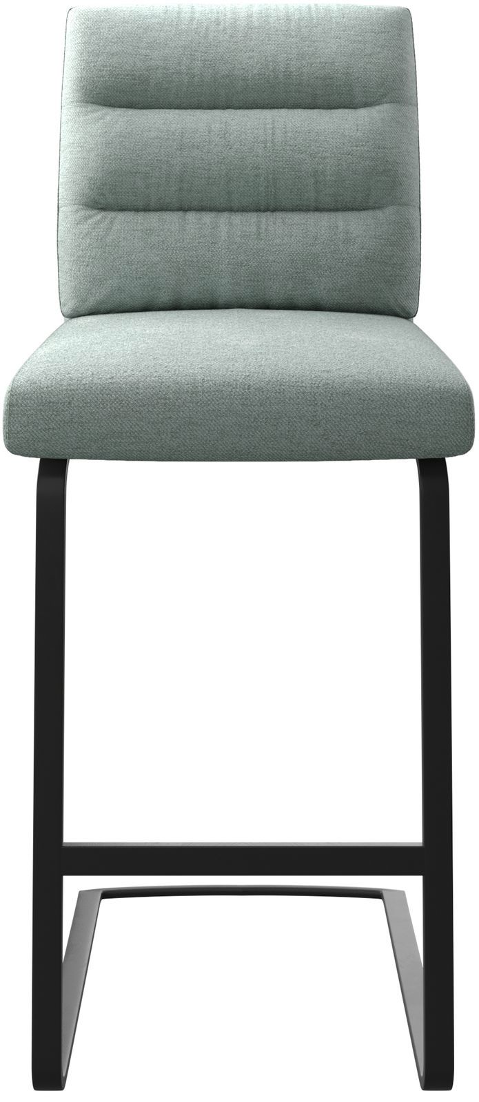 Chaise-de-bar Pela-Flex rayures menthe chaise cantilever métal plat 3