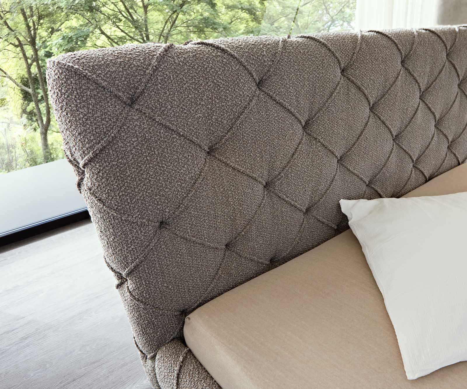 Sommier-rembourré Nayara 140x200 cm Bouclé Gris Argenté 5 Sommier-rembourré Nayara 140x200 cm Bouclé Gris Argenté 5