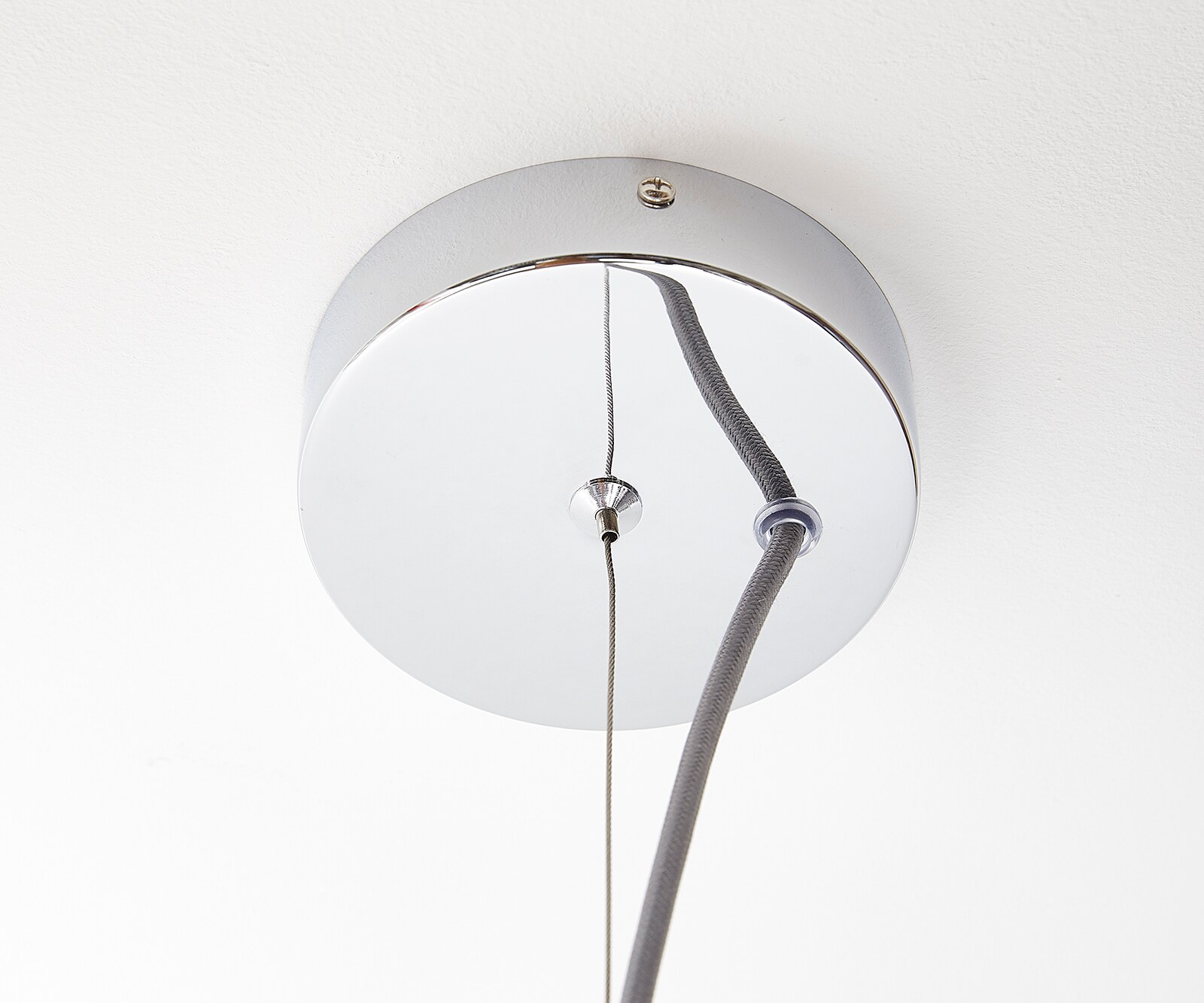 Lampe-à-suspension Fatua 40 cm béton 60 W lampe à suspension Pendentif lumineux 6