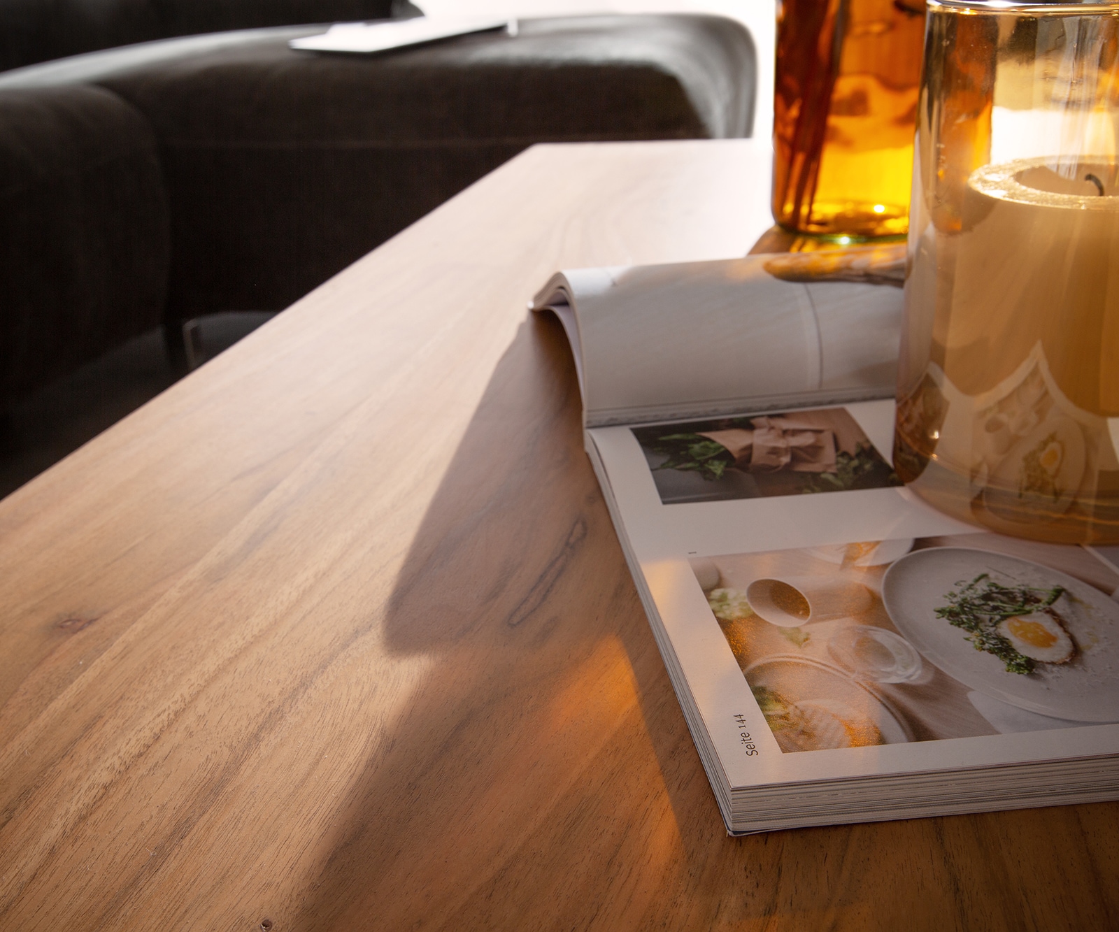 Table basse Stonegrace 80x60 acacia nature 2 tiroirs placage en pierre pieds en V 4 Table basse Stonegrace 80x60 acacia nature 2 tiroirs placage en pierre pieds en V 4