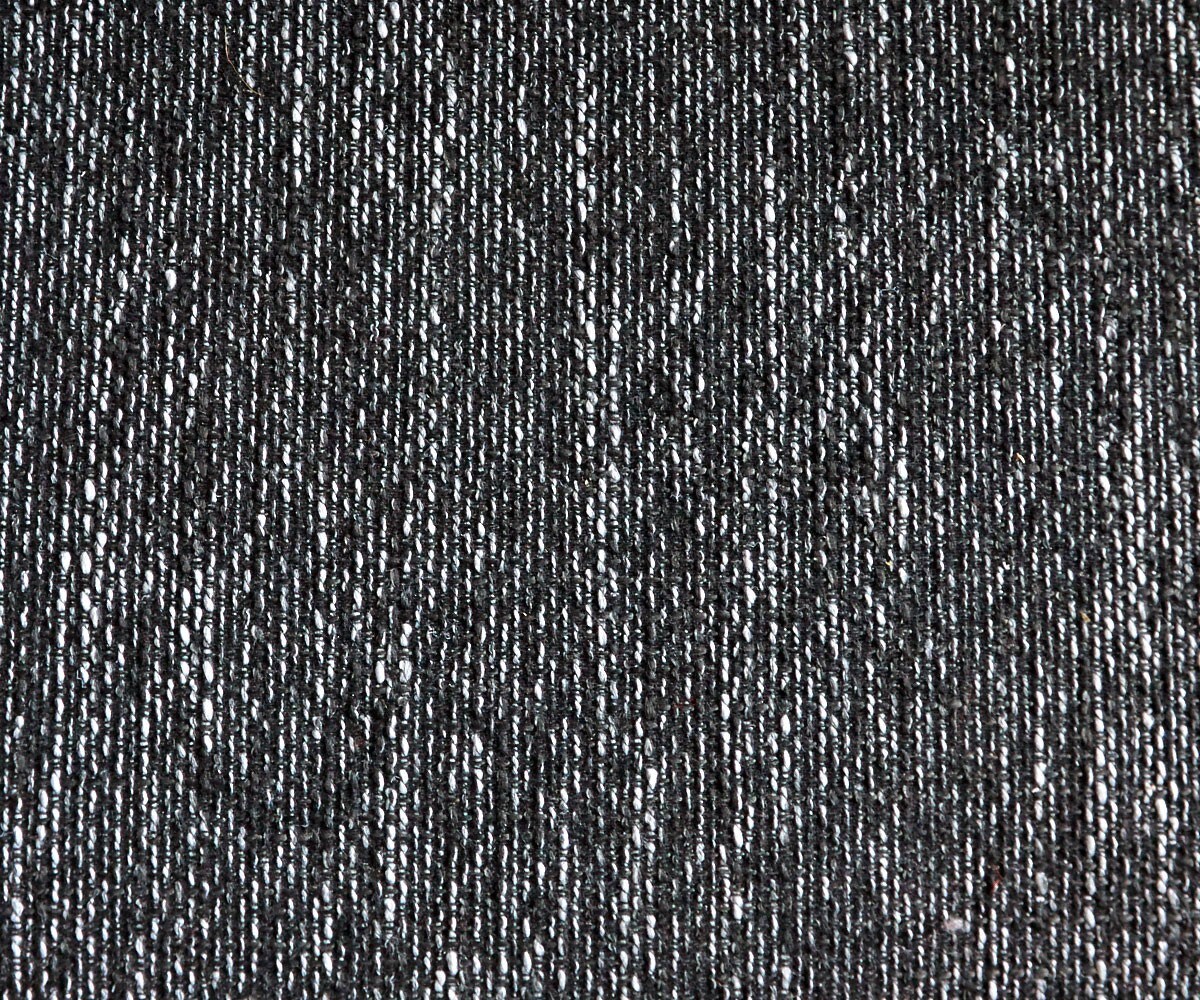 Canapé-d'angle Clovis blanc noir ottoman droite modulaire 1