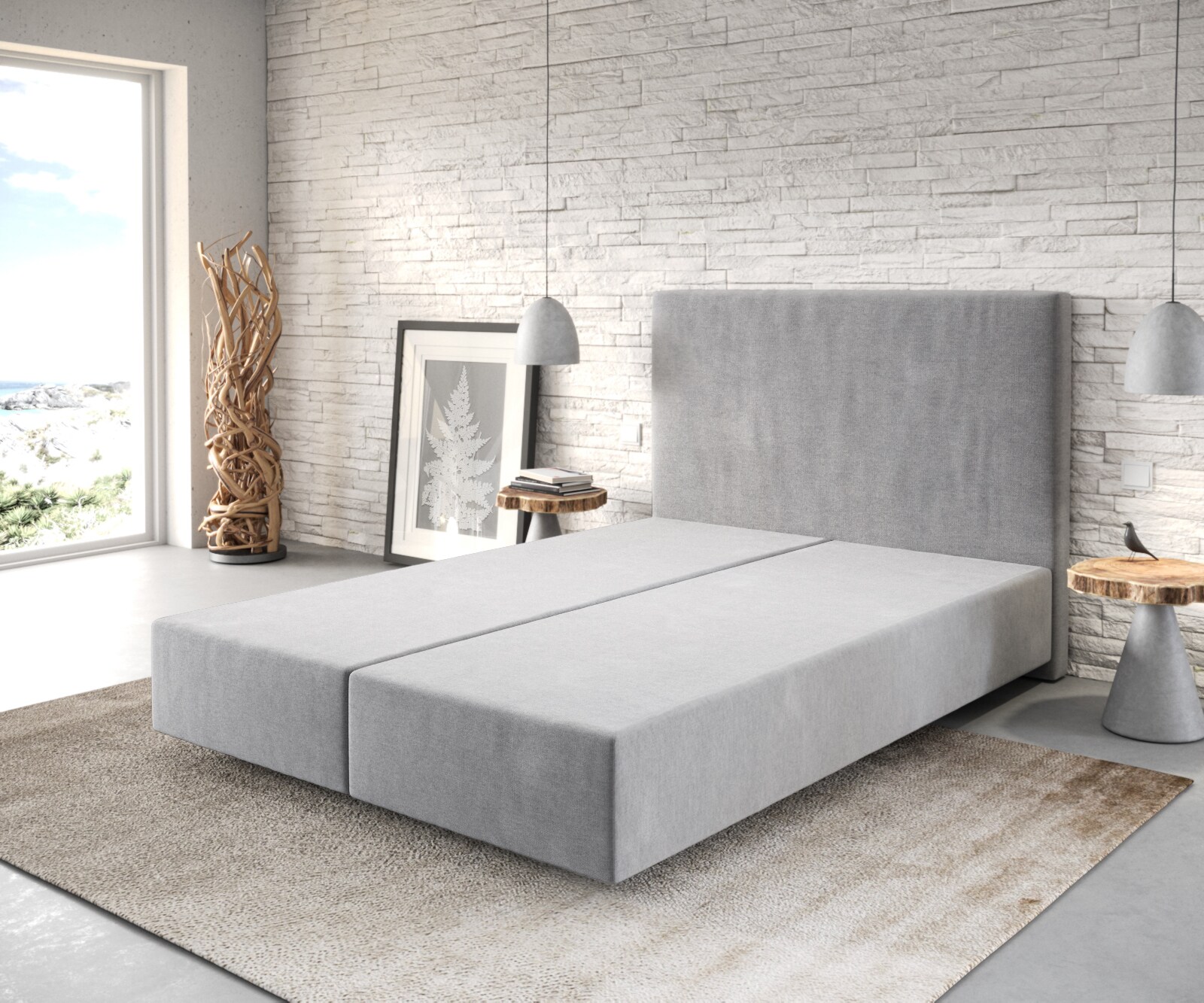 Cadre-de-Sommier Dream-Well sans matelas ni surmatelas Cadre de lit 5
