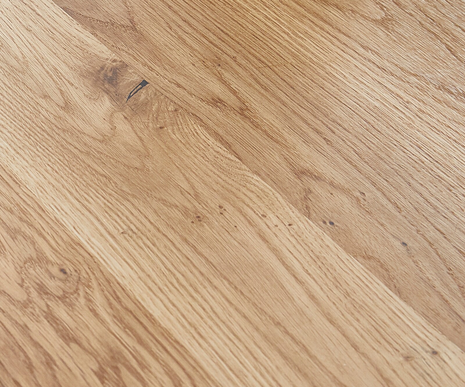 Table à manger Edge 260x100 chêne nature cadre croisé rectangle acier inoxydable Live-Edge 3