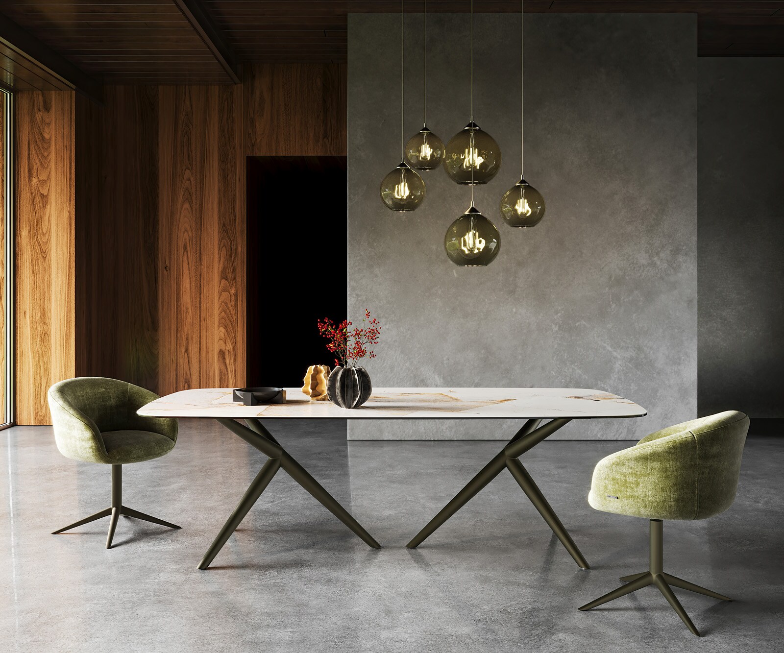Table à manger Edge Boot 240x120 Céramique Iris FMG Patagonia Lappato Estelar rond Métal Effet Finition Titane 1 Table à manger Edge Boot 240x120 Céramique Iris FMG Patagonia Lappato Estelar rond Métal Effet Finition Titane 1