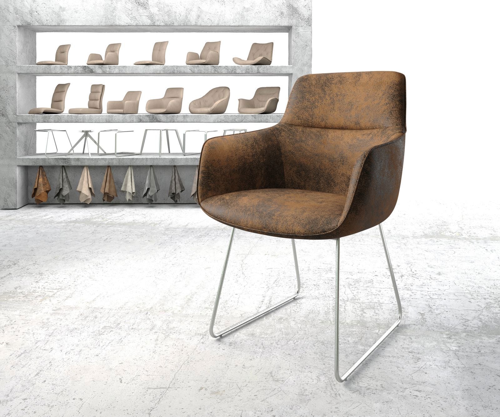 Chaise Pejo-Flex Chaise rembourrée 5 Chaise Pejo-Flex Chaise rembourrée 5