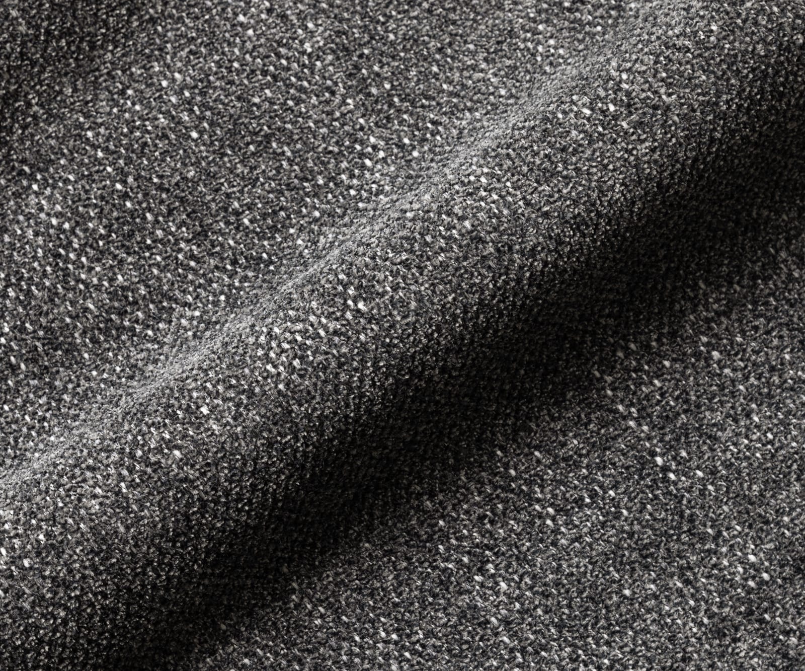 Canapé d'angle Isla 330x225 cm Chenille Anthracite méridiènne droite 3