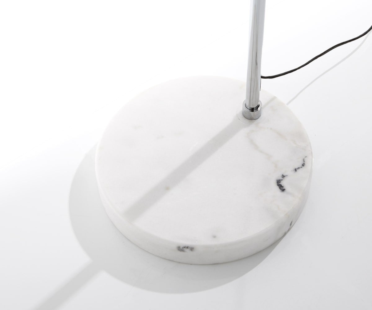 Lampe Big-Deal éco lounge arc marbre blanc réglable  1 Lampe Big-Deal éco lounge arc marbre blanc réglable  1