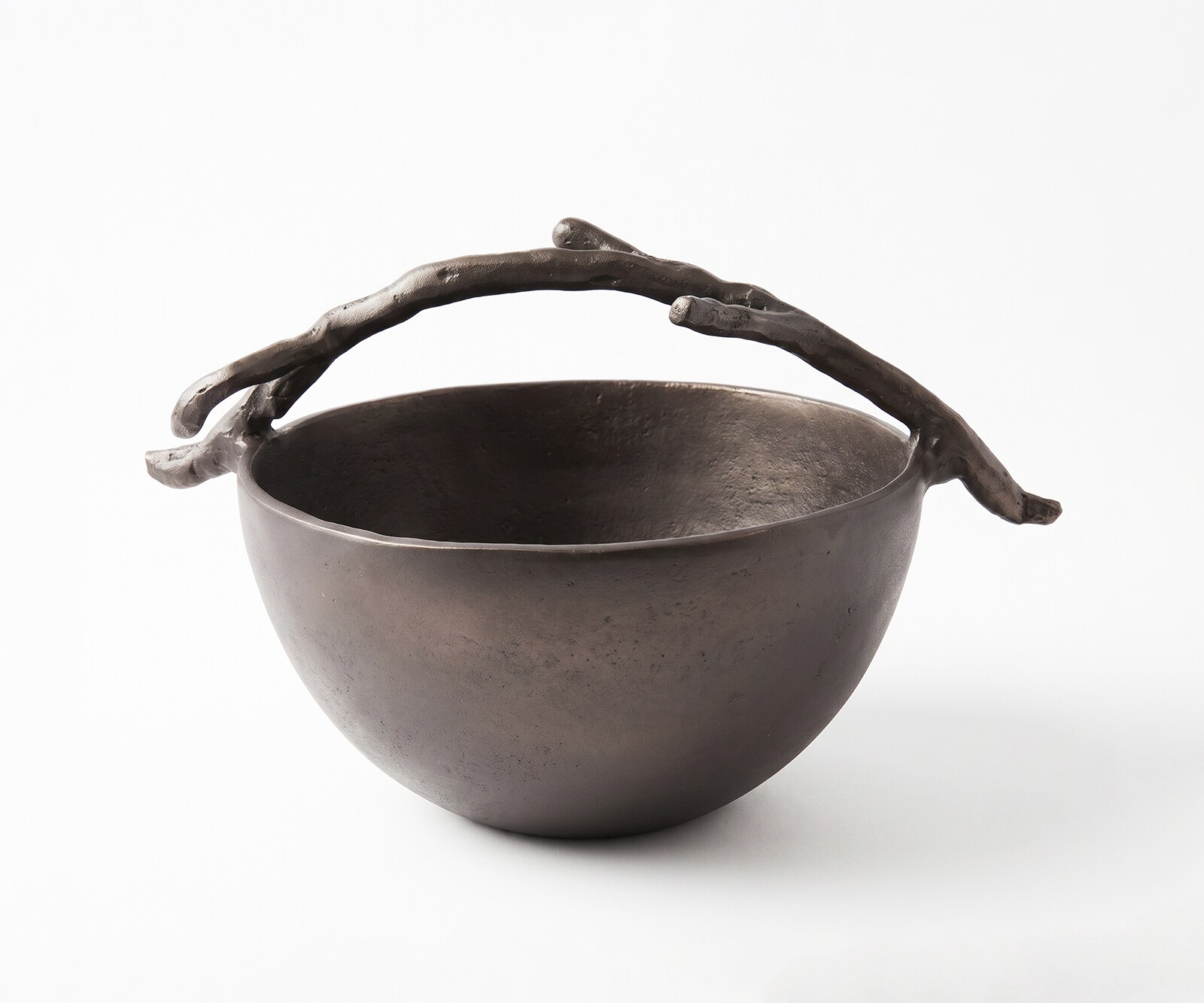 Coupe décorative Ramina l29 x P21 x H19 cm Aluminium Hämatit Moulée
