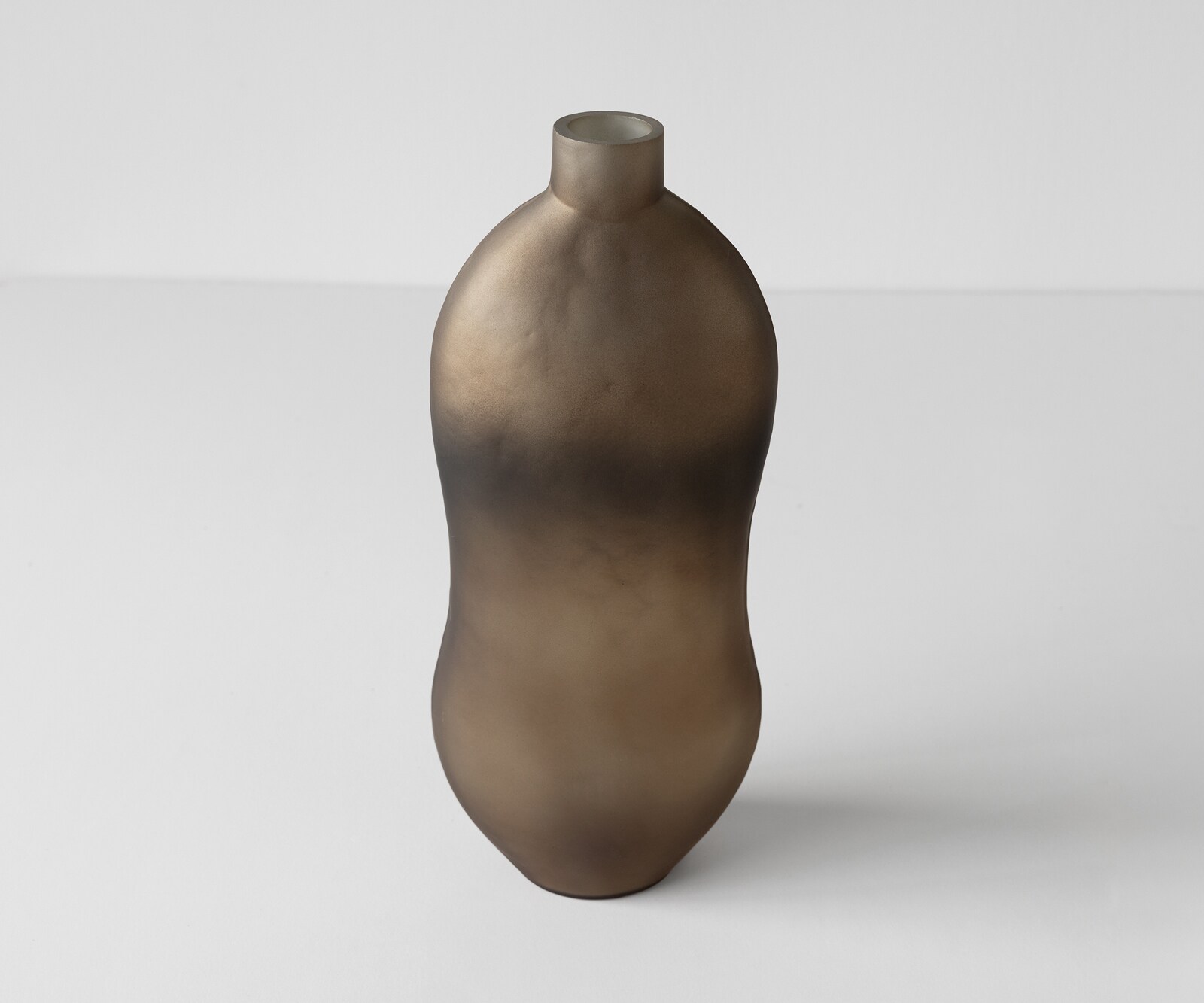 Vase Mireva l18 x P11 x H41 cm Verre Aurum Soufflé à la bouche 4