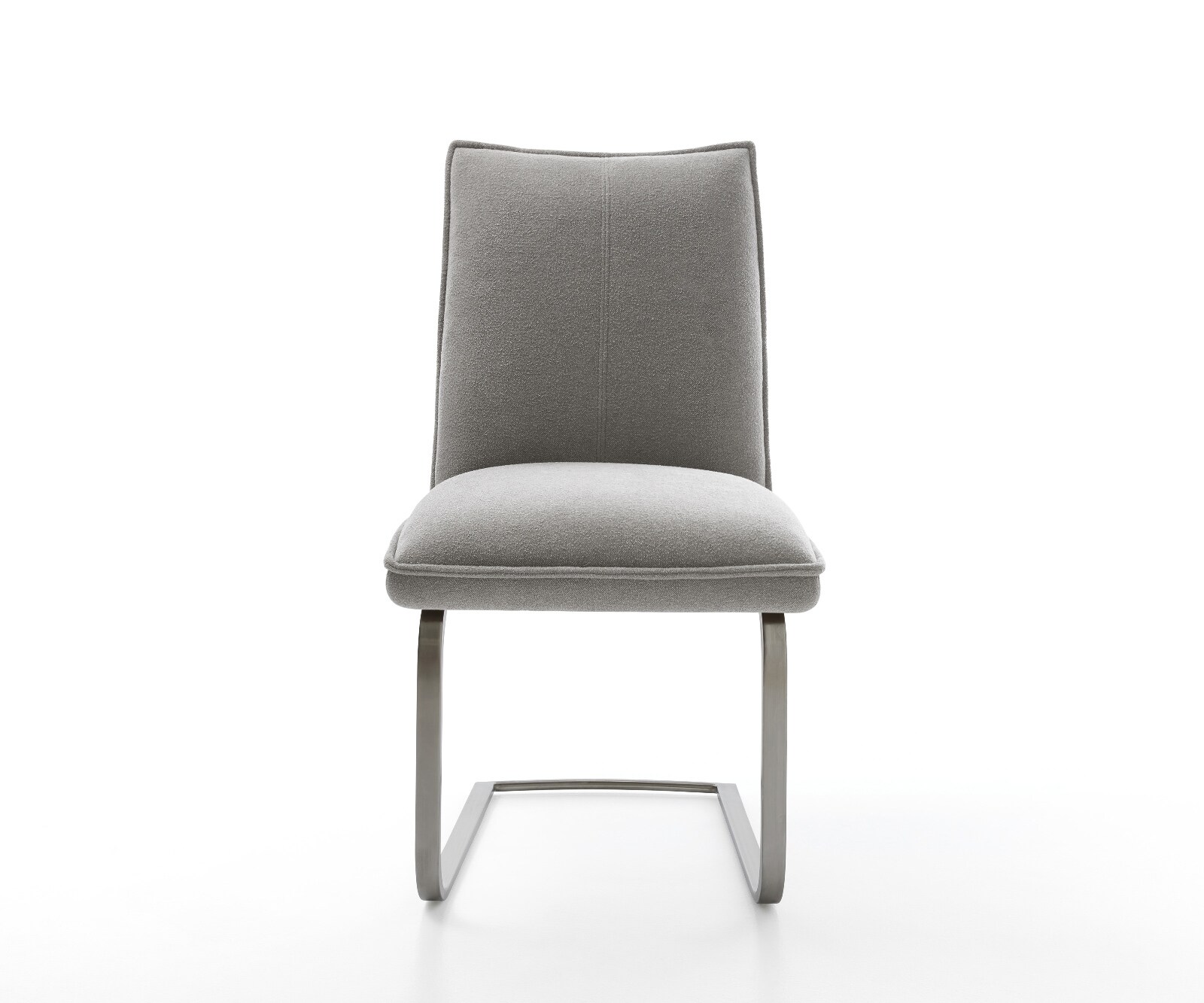 Cantilever Lelio-Flex tissu structuré doux gris pied cantilever plat grafiete resorts ensachés 2