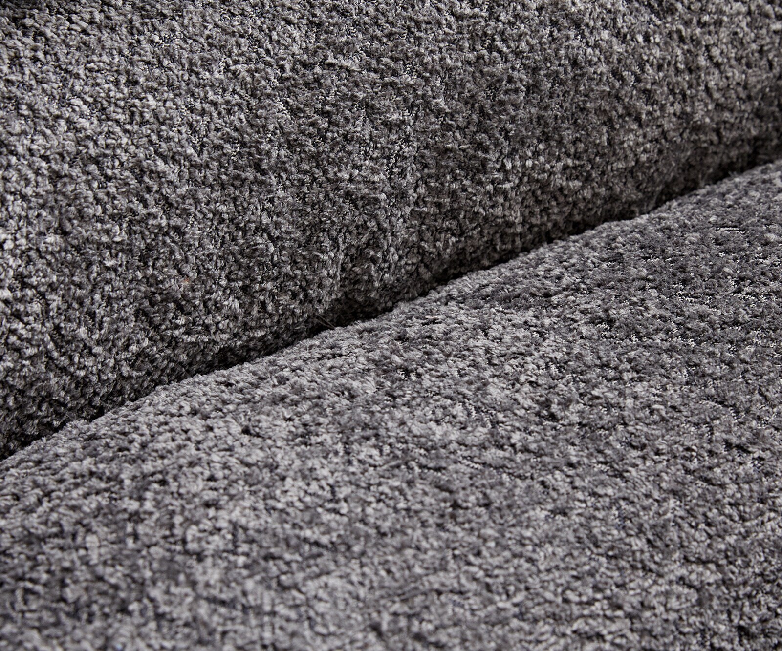 Chaise-pivotante Abelia-Flex bouclé gris pied croisé large acier inoxydable brossé pivotement sur 360° fonction bascule 2