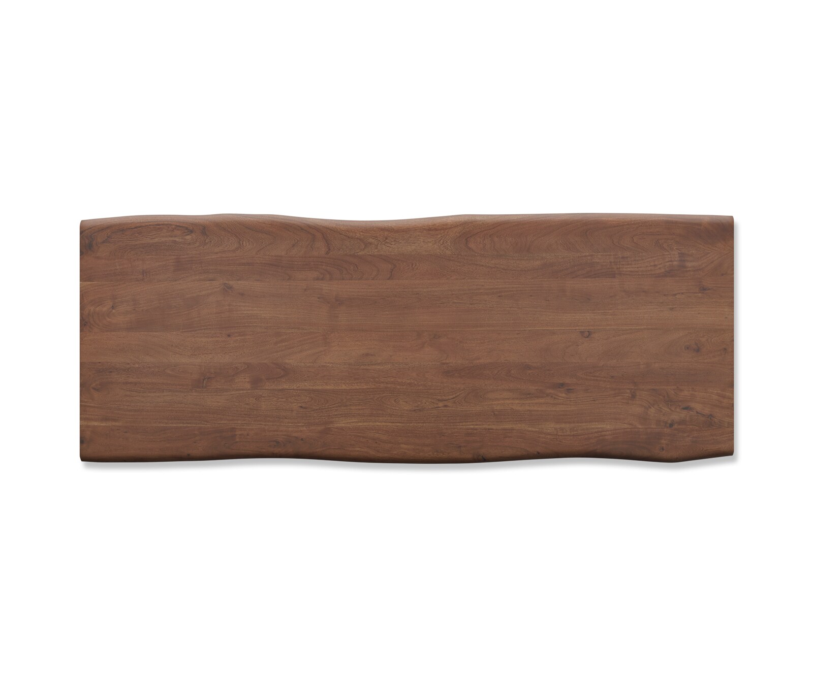 Table-à-manger Edge 260x100 XL acacia marron métal incliné Live-Edge 3