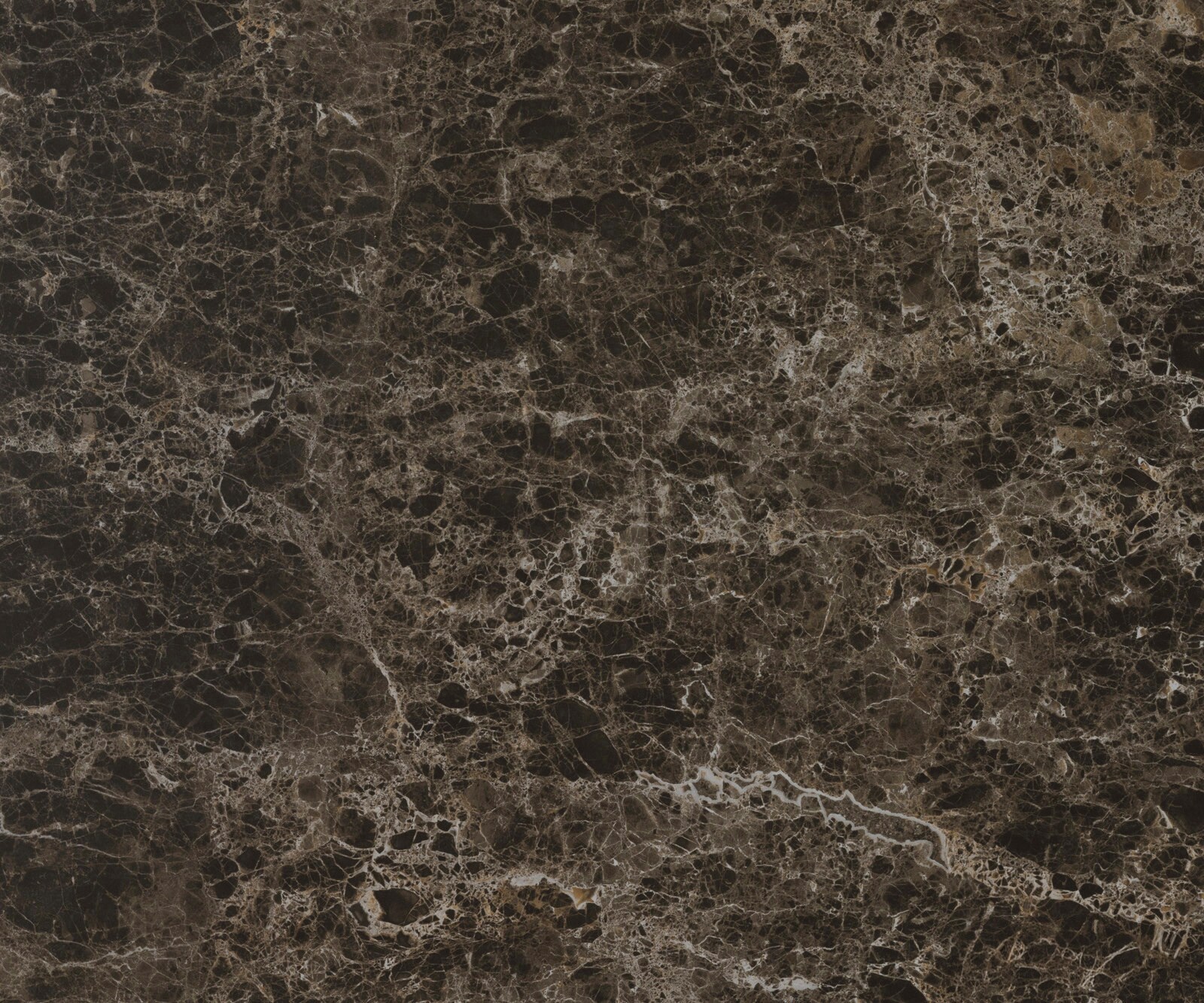 Console Edge Polygonal 140x50 cm Céramique Emperador Extra Lucidato Dunkelbraun Zentharo Métal Effektfinish Titan 2