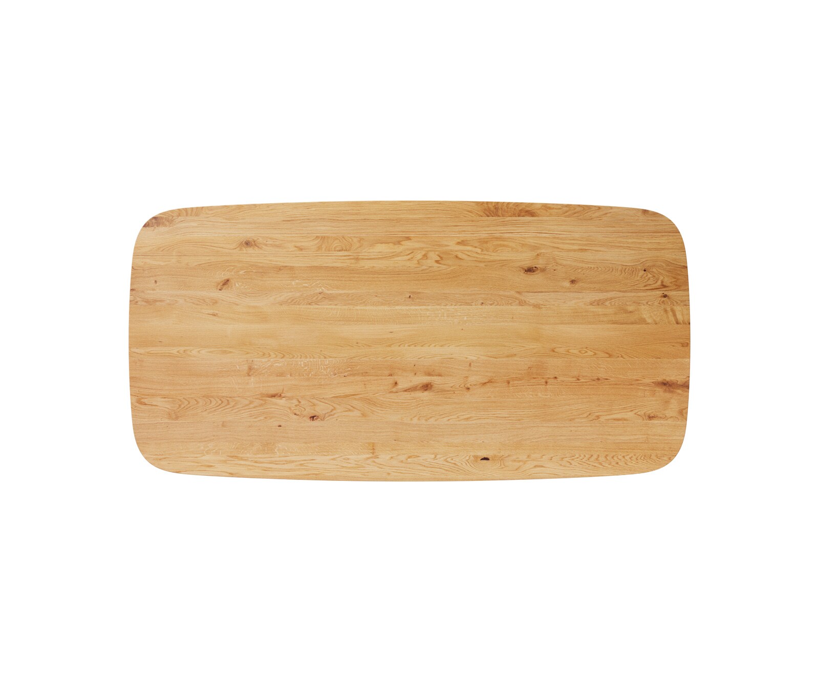 Plateau-de-table Edge Boot 240 x 120 x 2,5-3 cm chêne naturel bord suisse 2