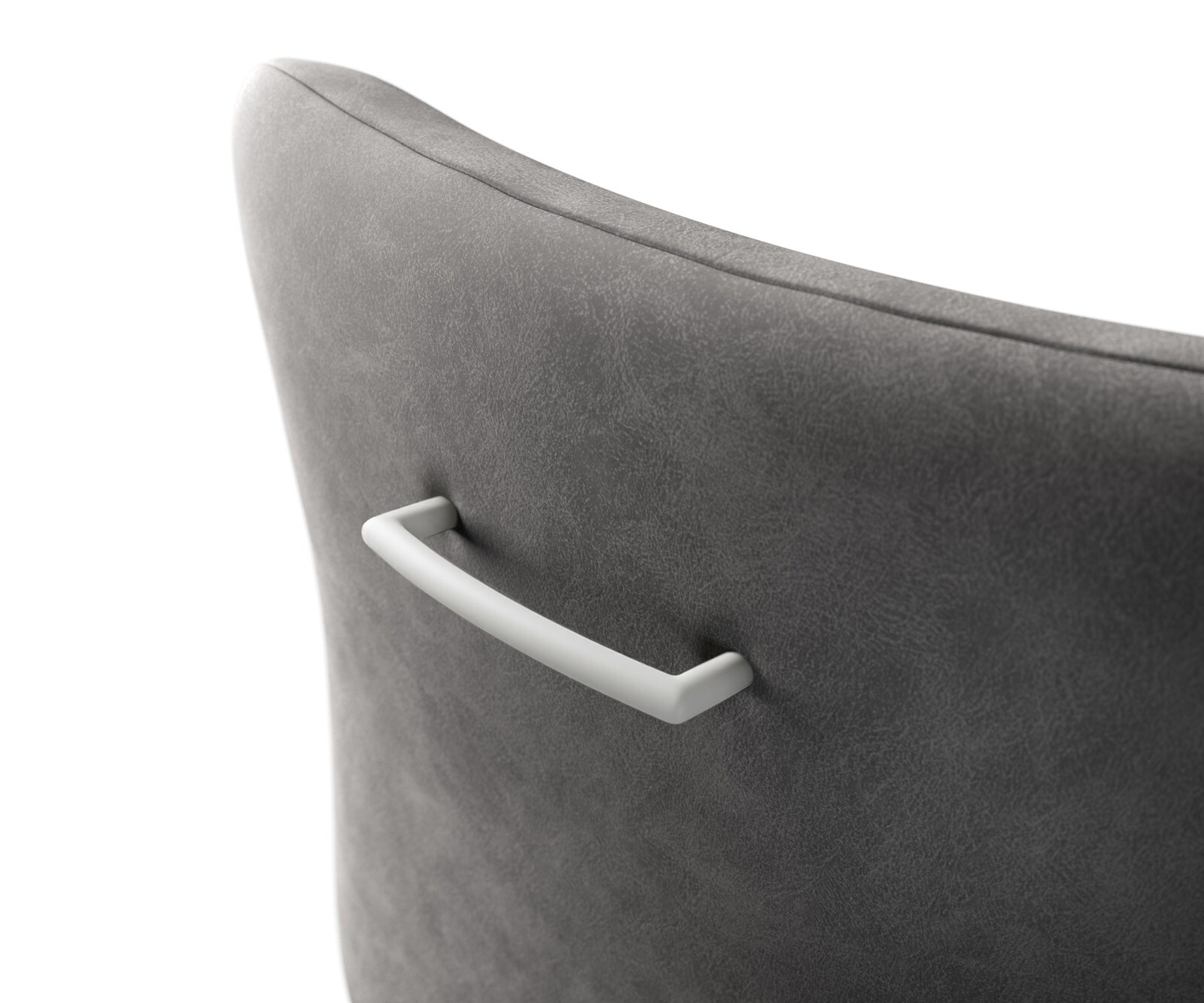 Poignée-de-chaise Flex-Rund métal blanc 3