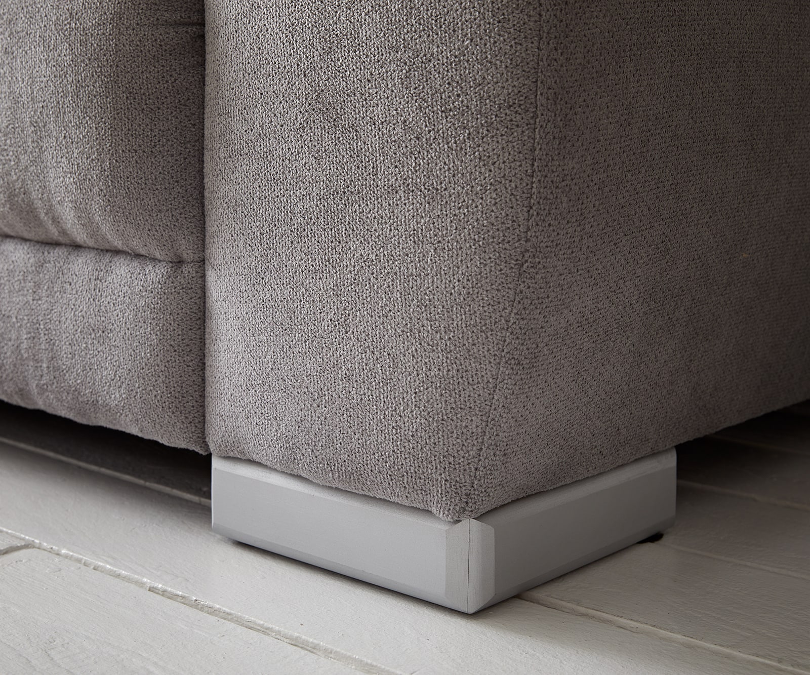 Canapé-panoramique Josea 300x220 cm microfibre gris pierre Recamière à gauche 4 Canapé-panoramique Josea 300x220 cm microfibre gris pierre Recamière à gauche 4