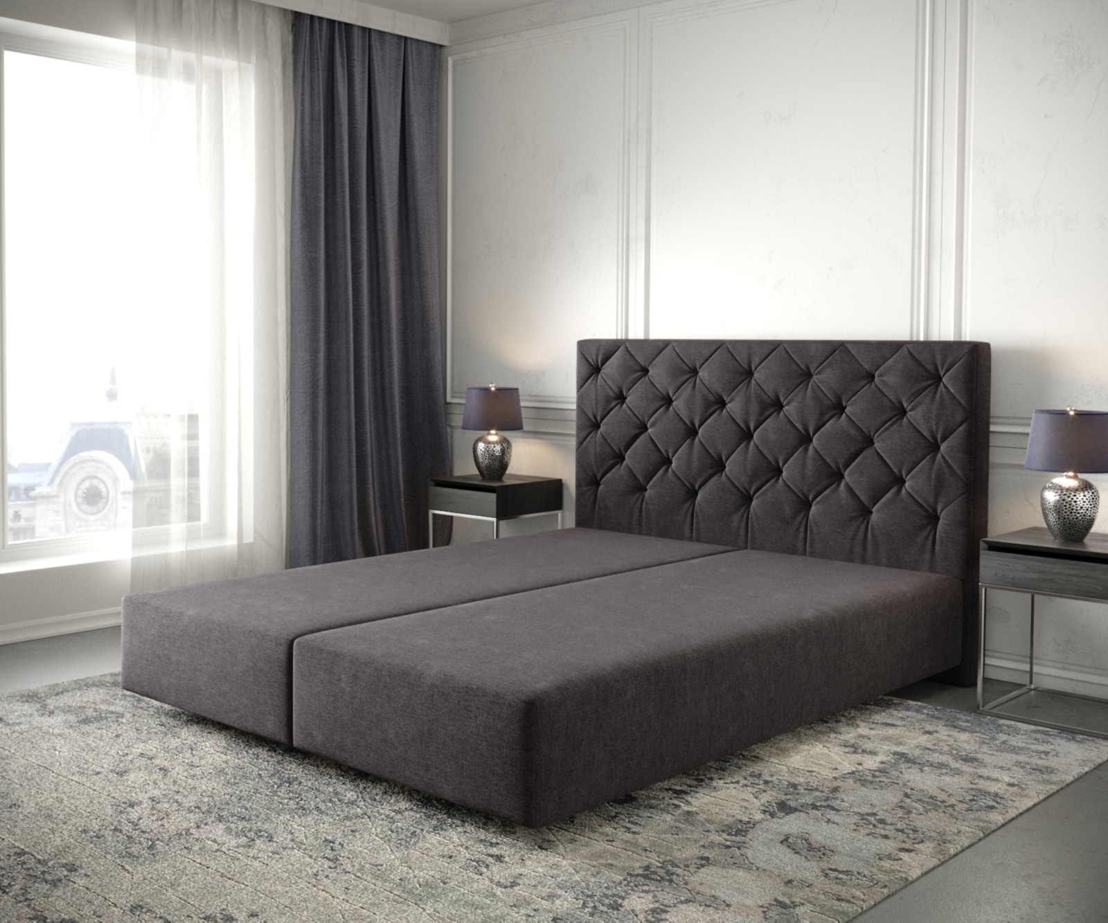 Cadre-de-Sommier Dream-Great sans matelas ni surmatelas Cadre de lit 3
