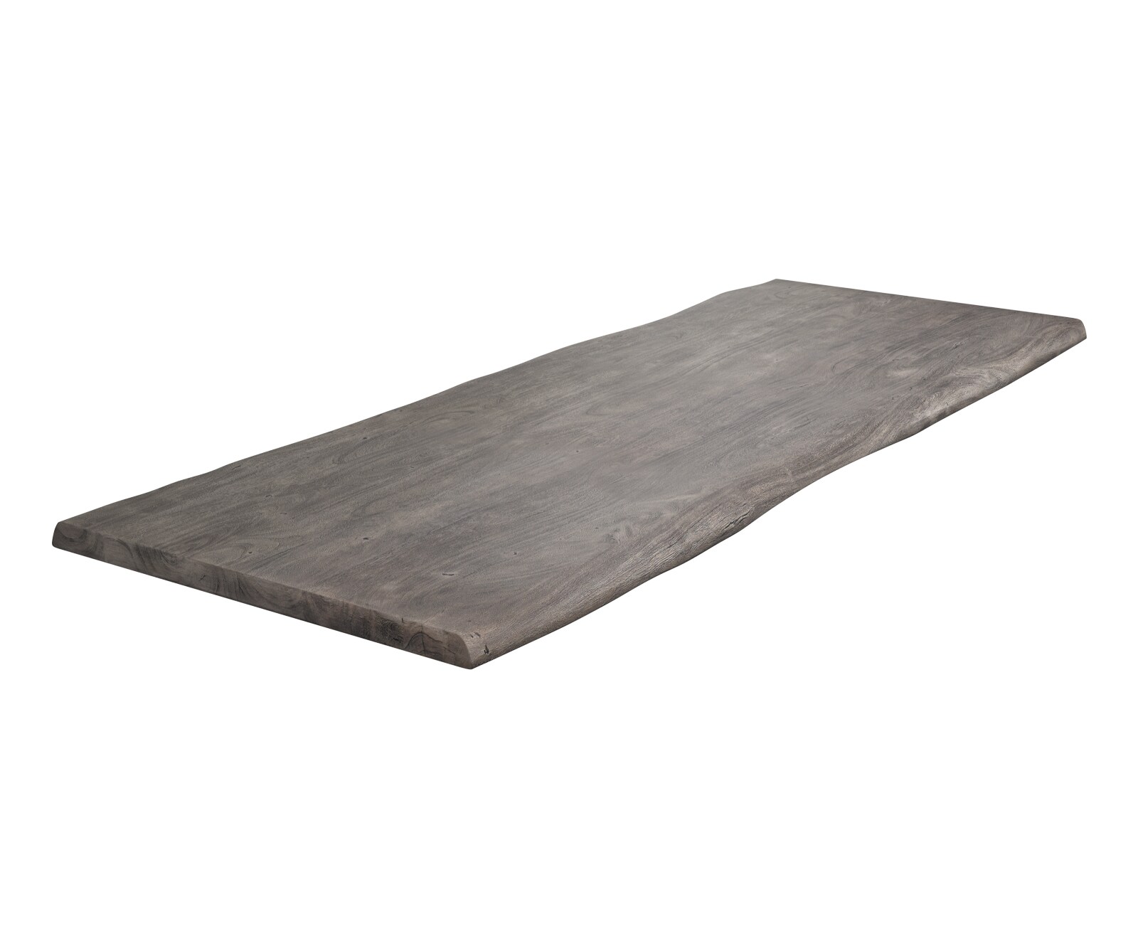 Plateau-de-table-à-manger Edge 260x100cm XL acacia platine Live-Edge 1