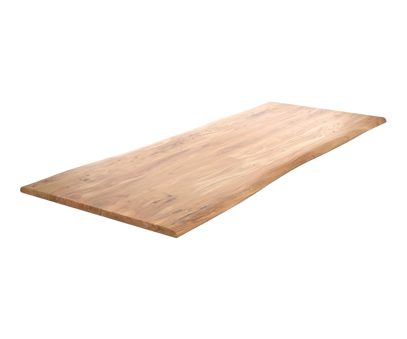 Plateau-de-table-à-manger Edge 240x100cm acacia nature Live-Edge Plateau-de-table-à-manger Edge 240x100cm acacia nature Live-Edge