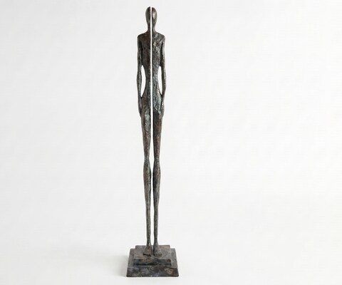 Figurine Divora l29 x P29 x H157 cm Aluminium Umbra Antica Faite main