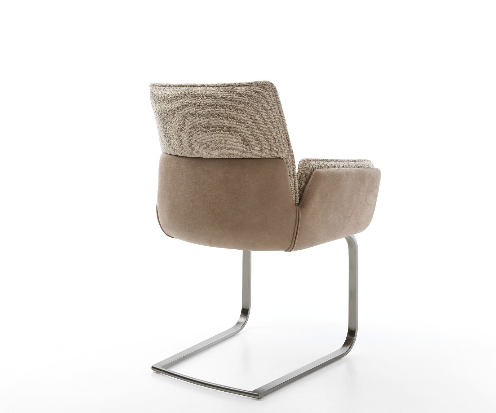 Cantilever Nela-Flex microvelours couleur boue pied cantilever plat grafiete 4 Cantilever Nela-Flex microvelours couleur boue pied cantilever plat grafiete 4