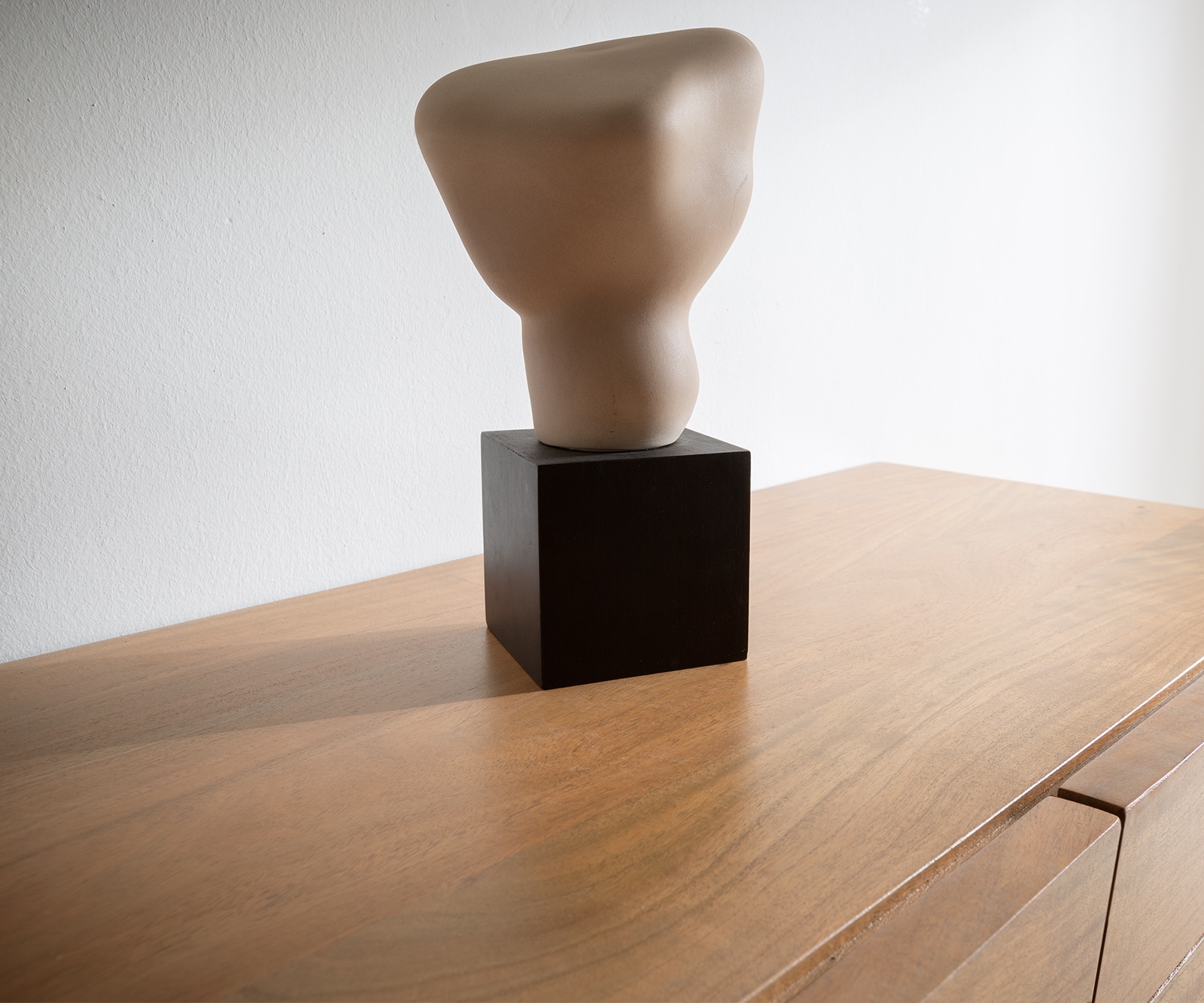 Buffet Kayu 200x40x70 cm acacia naturel 4 portes pied en V 4 Buffet Kayu 200x40x70 cm acacia naturel 4 portes pied en V 4