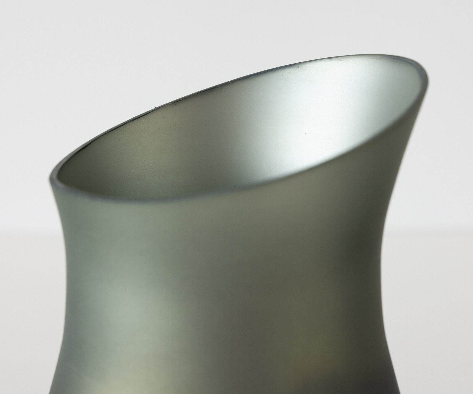 Vase Curvia l18 x P11 x H41 cm Verre Aurora Soufflé à la bouche 4