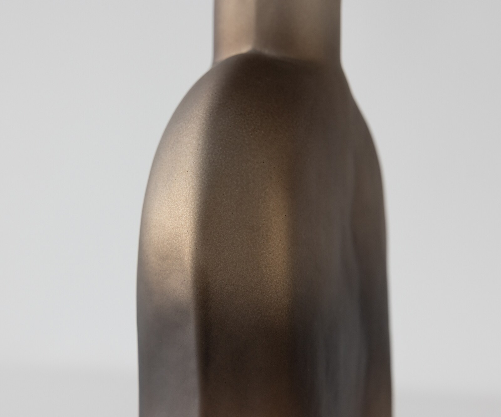Vase Mireva l17 x P9 x H33 cm Verre Aurum Soufflé à la bouche 4